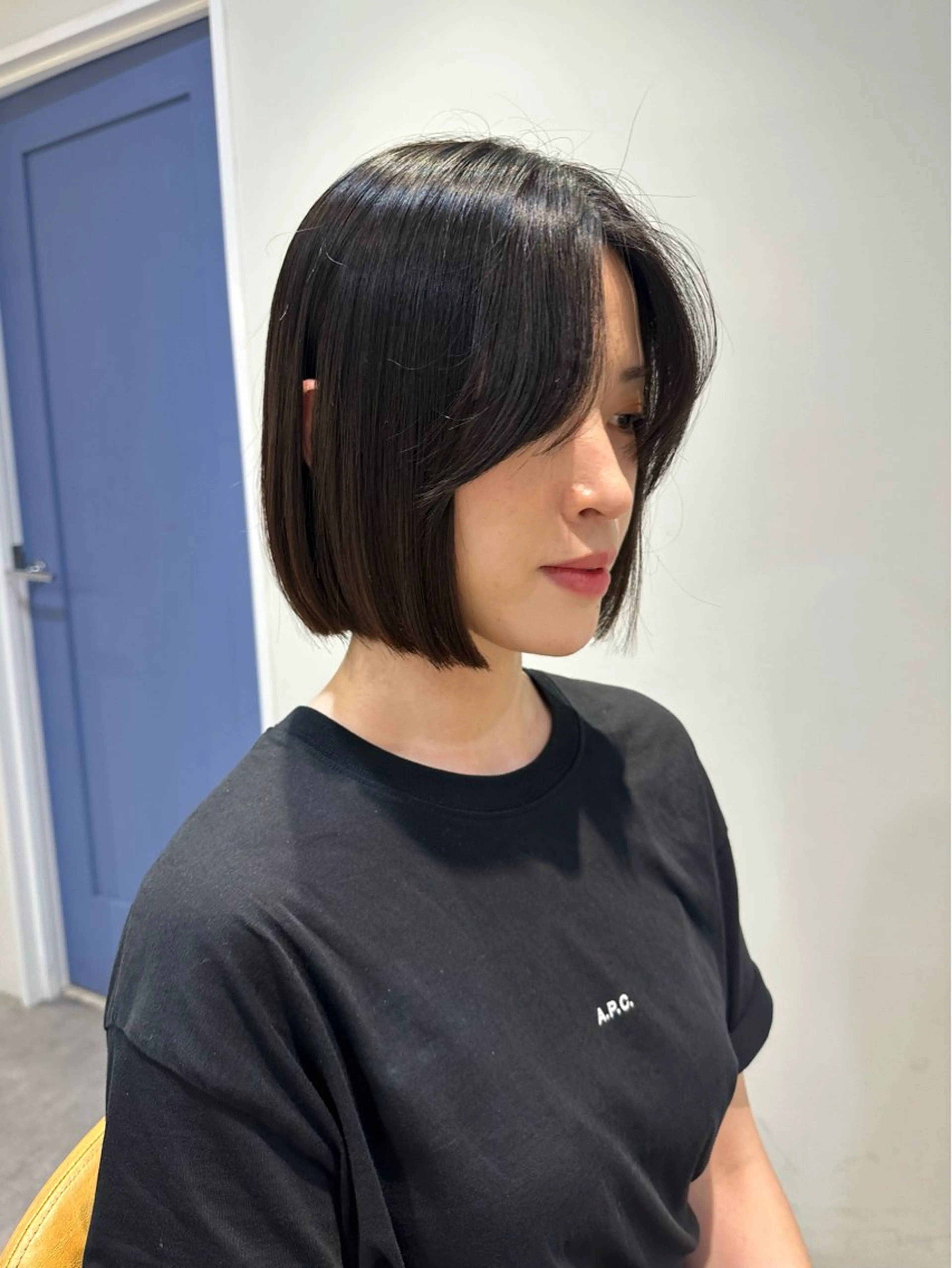 ショート HANAME 原宿美容室のヘアスタイル
