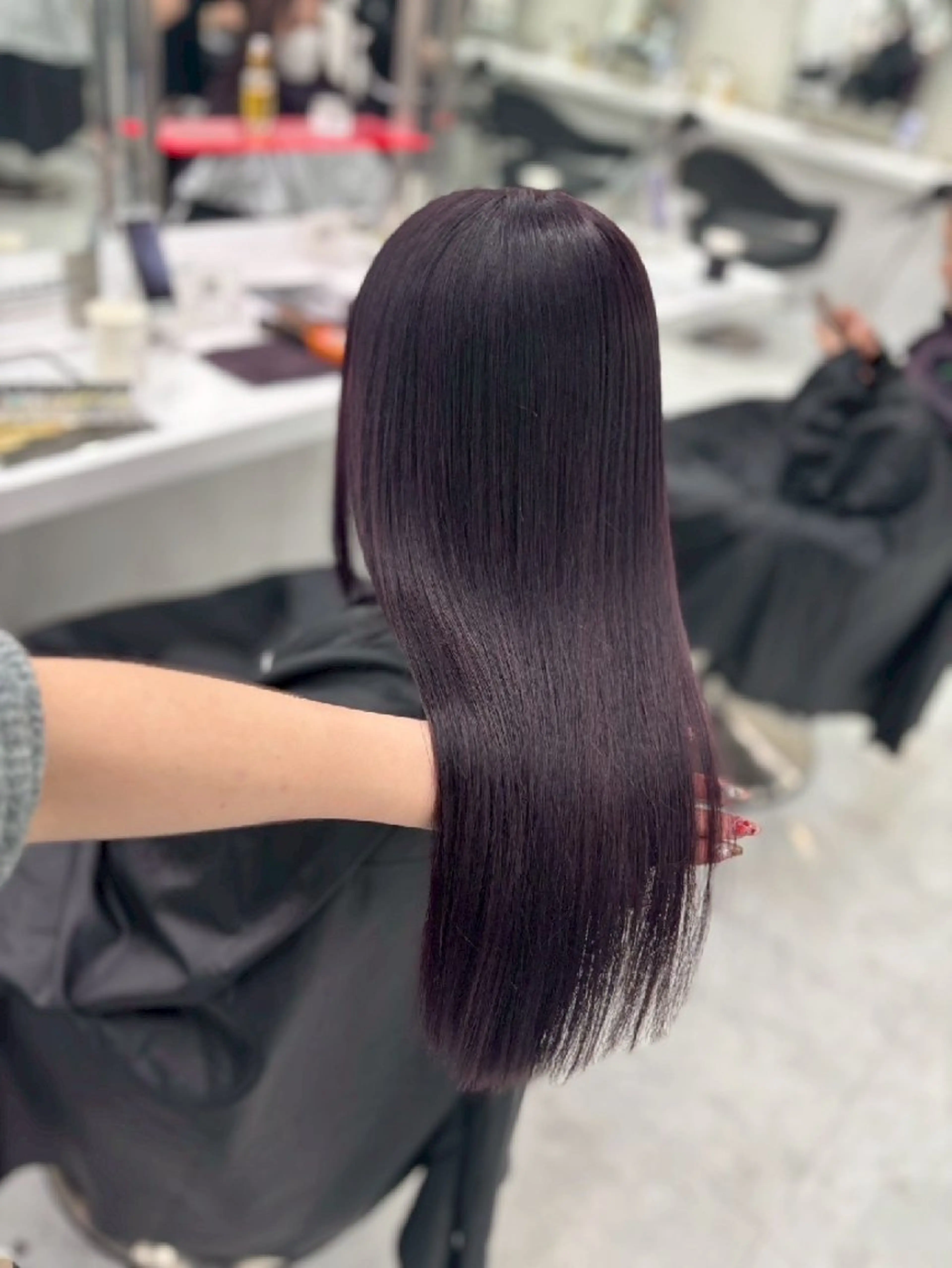 ロング 髪質改善 艶髪暖色カラー🌹 Rena🦦のヘアスタイル