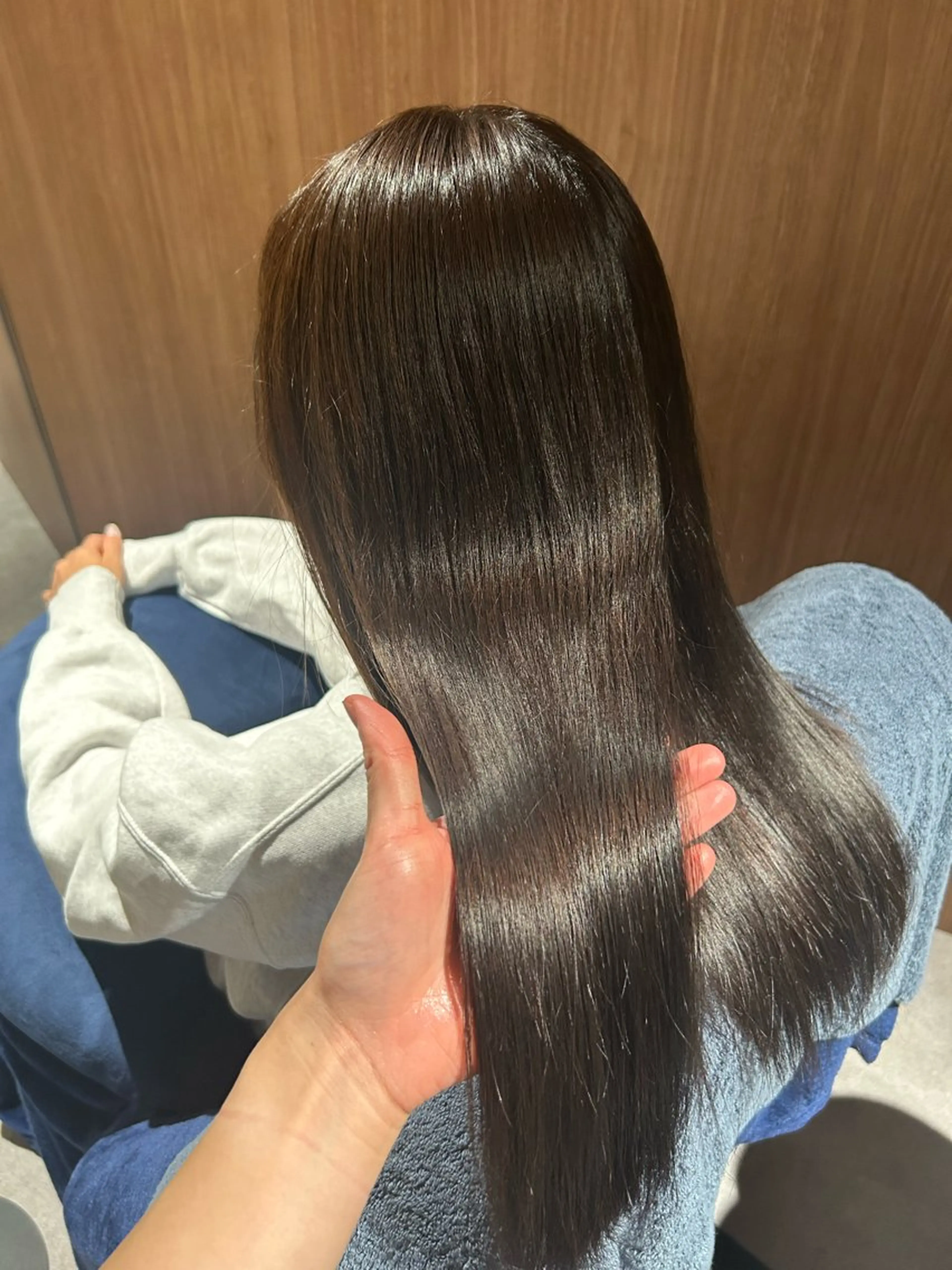 カラー アッシュ アッシュグレー アッシュグレージュ グレージュ 頭身浴スパ/艶カラー /森下🌿matsuのヘアスタイル