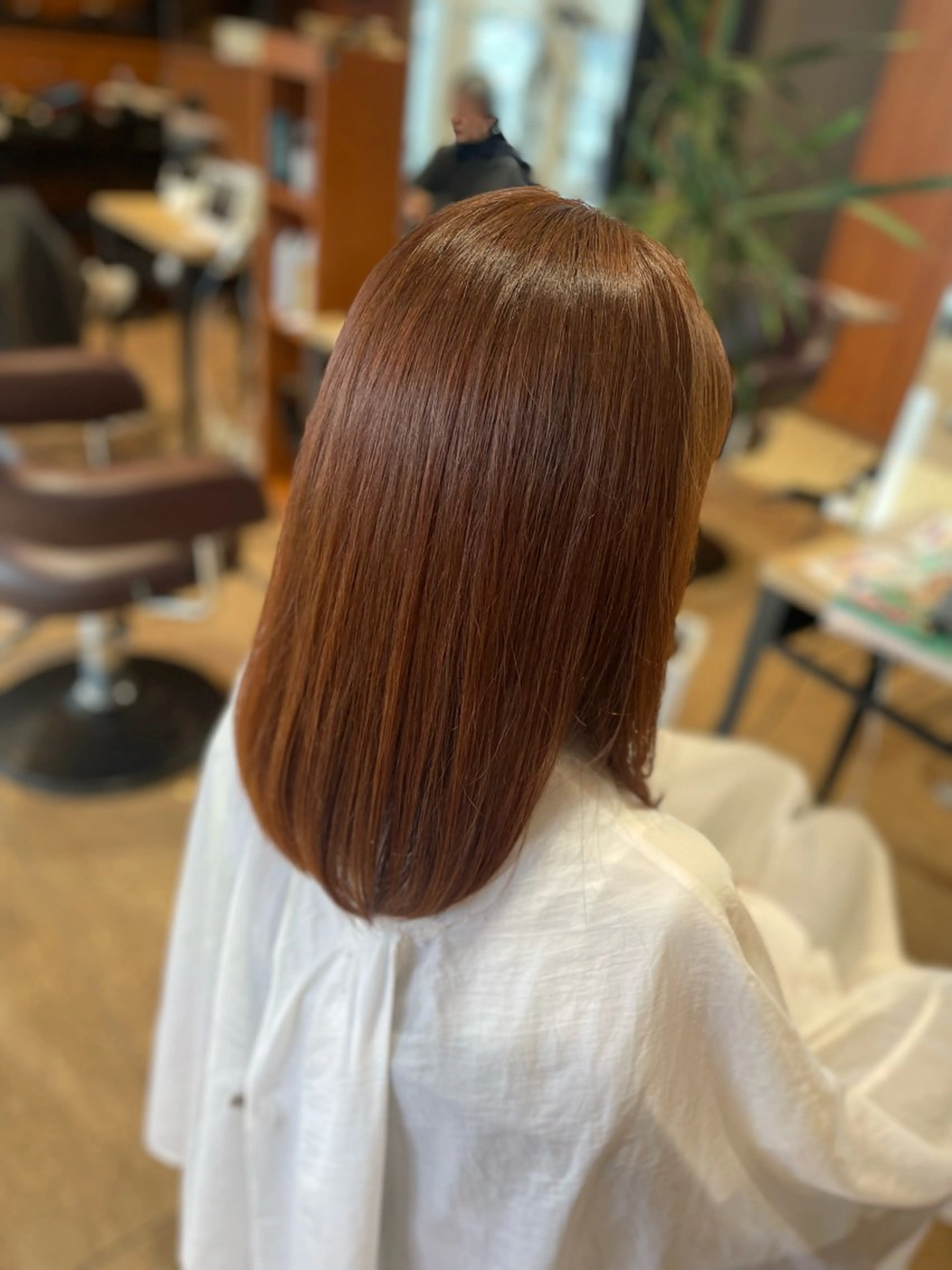 セミロング 仙石 愛のヘアスタイル