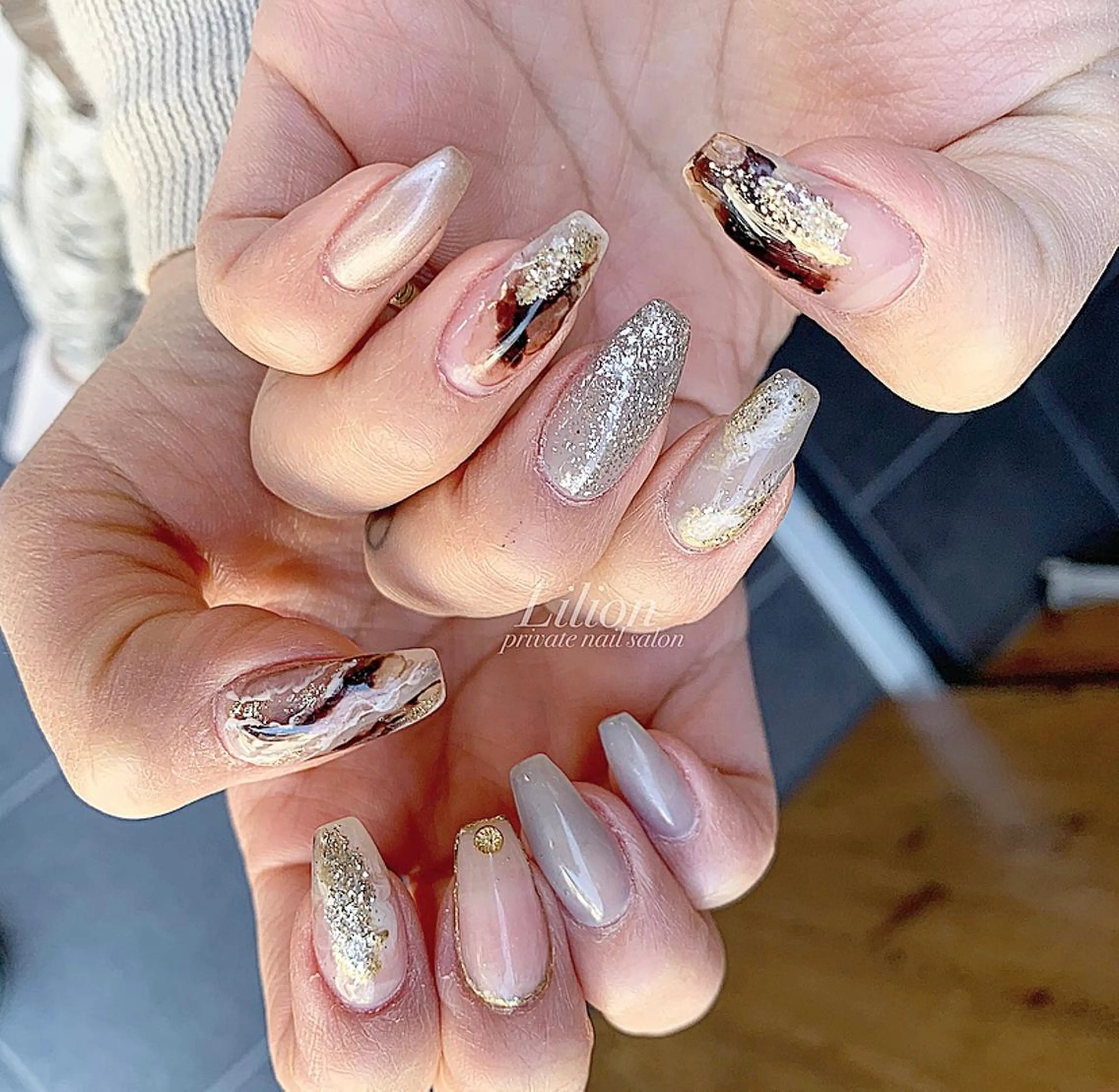 ネイル LiLion Nailのネイルデザイン