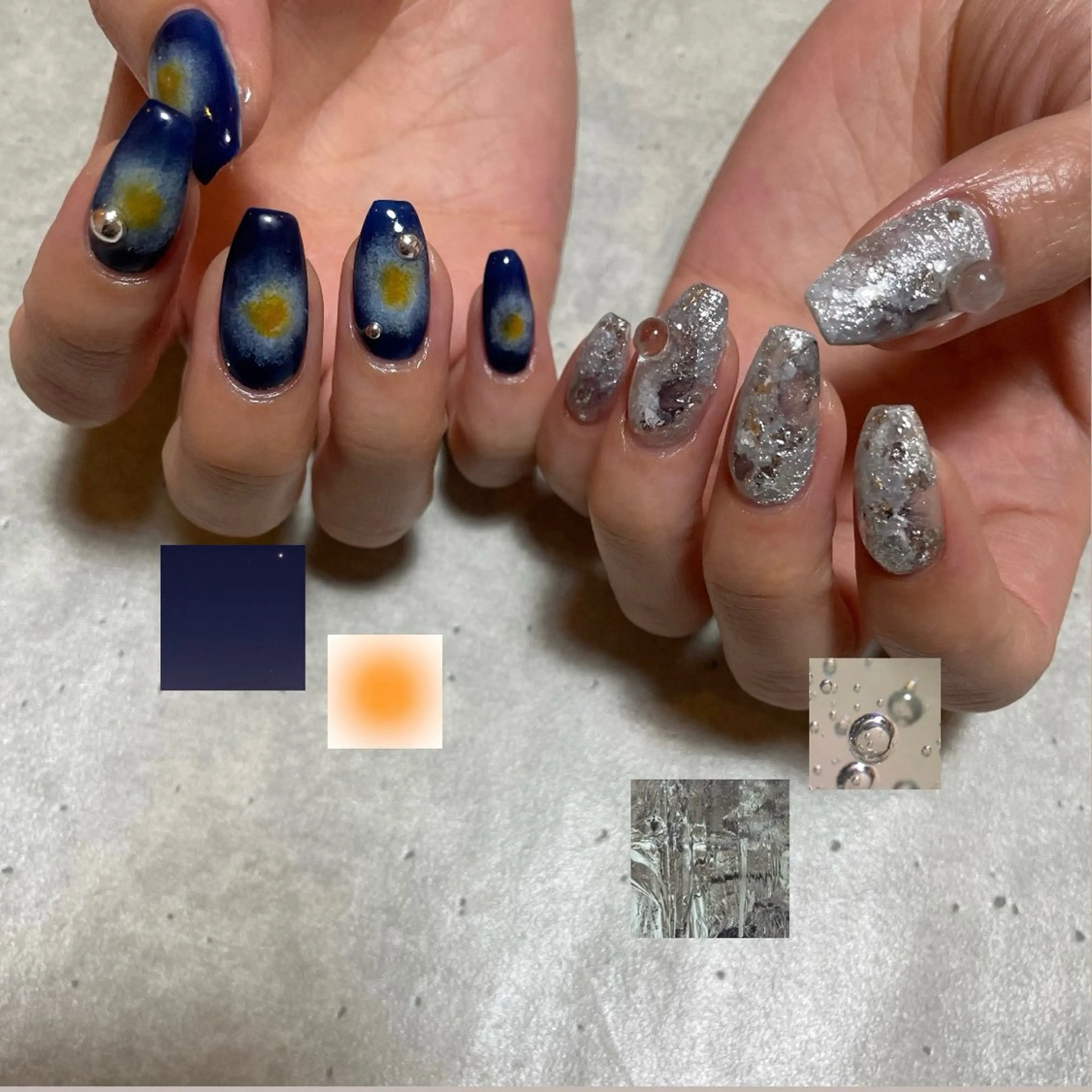 ネイル ハンドネイル RooM tani /個性派ニュアンスのネイルデザイン