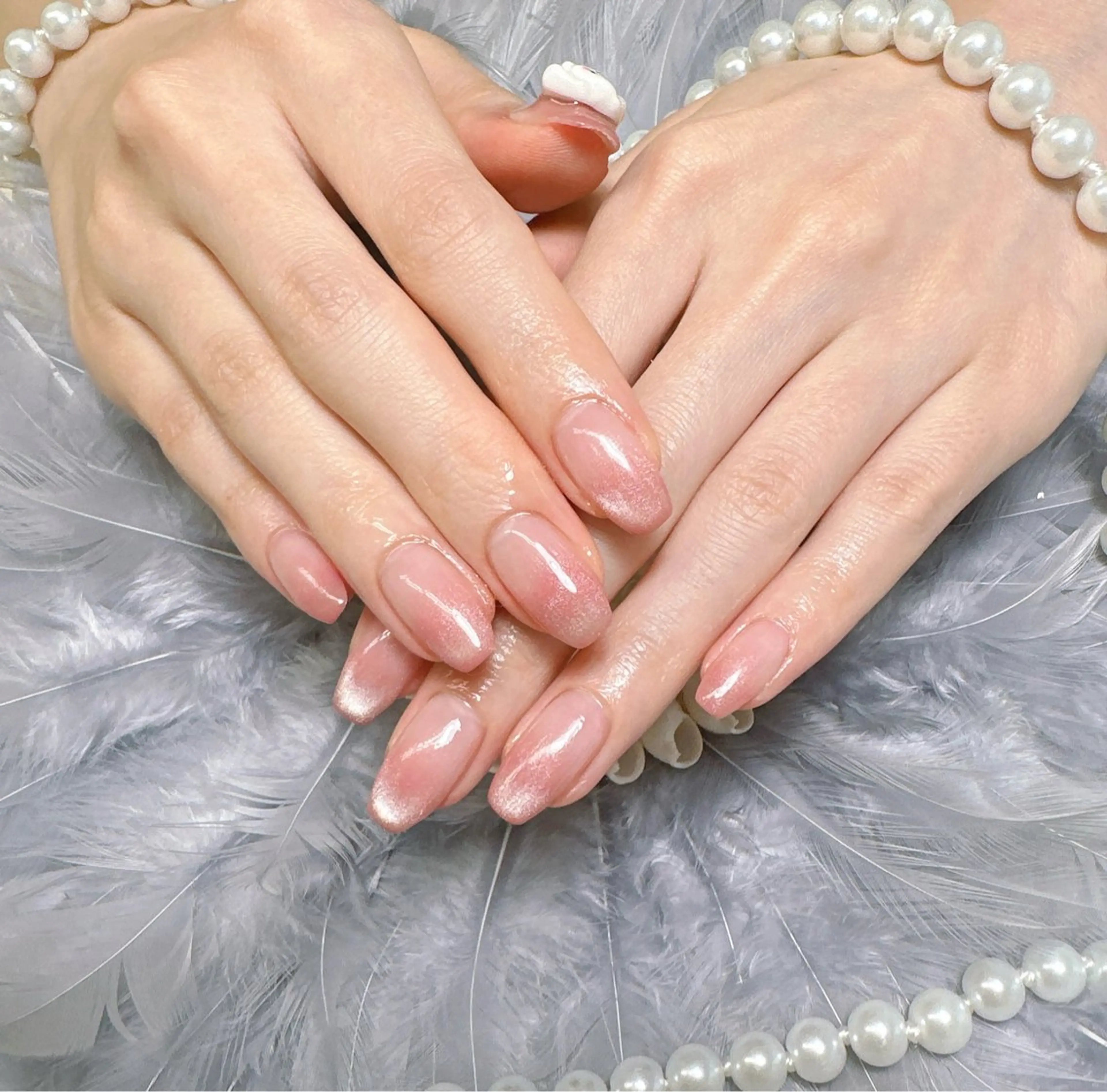 ネイル グラデーション マグネットネイル ハンドネイル Pretty Nail Salonのネイルデザイン