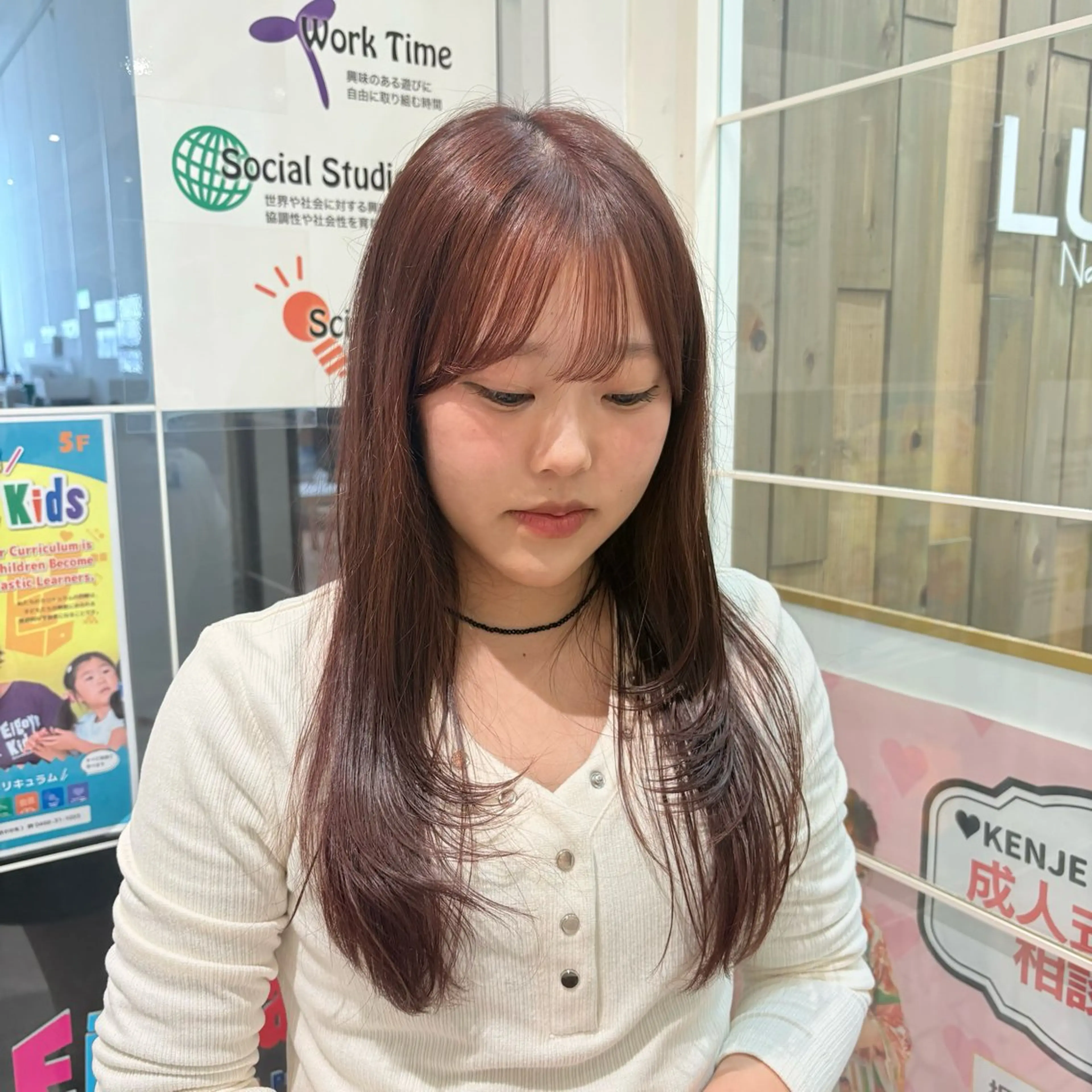 ロング カラー アカネ/暖色カラー /ボブ🪐🧡のヘアスタイル