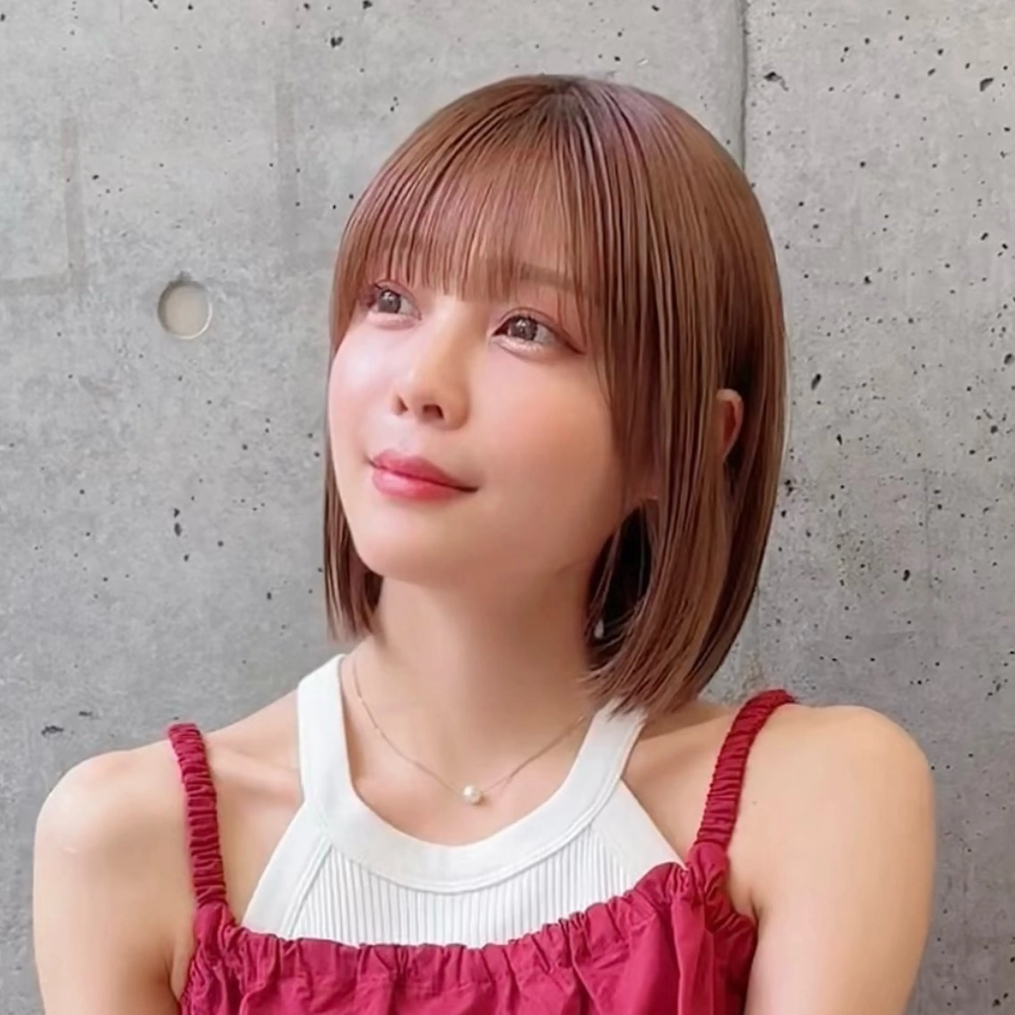 ショート カラー 柔らかいレイヤー🌿 大人ヘア/みっきーのヘアスタイル