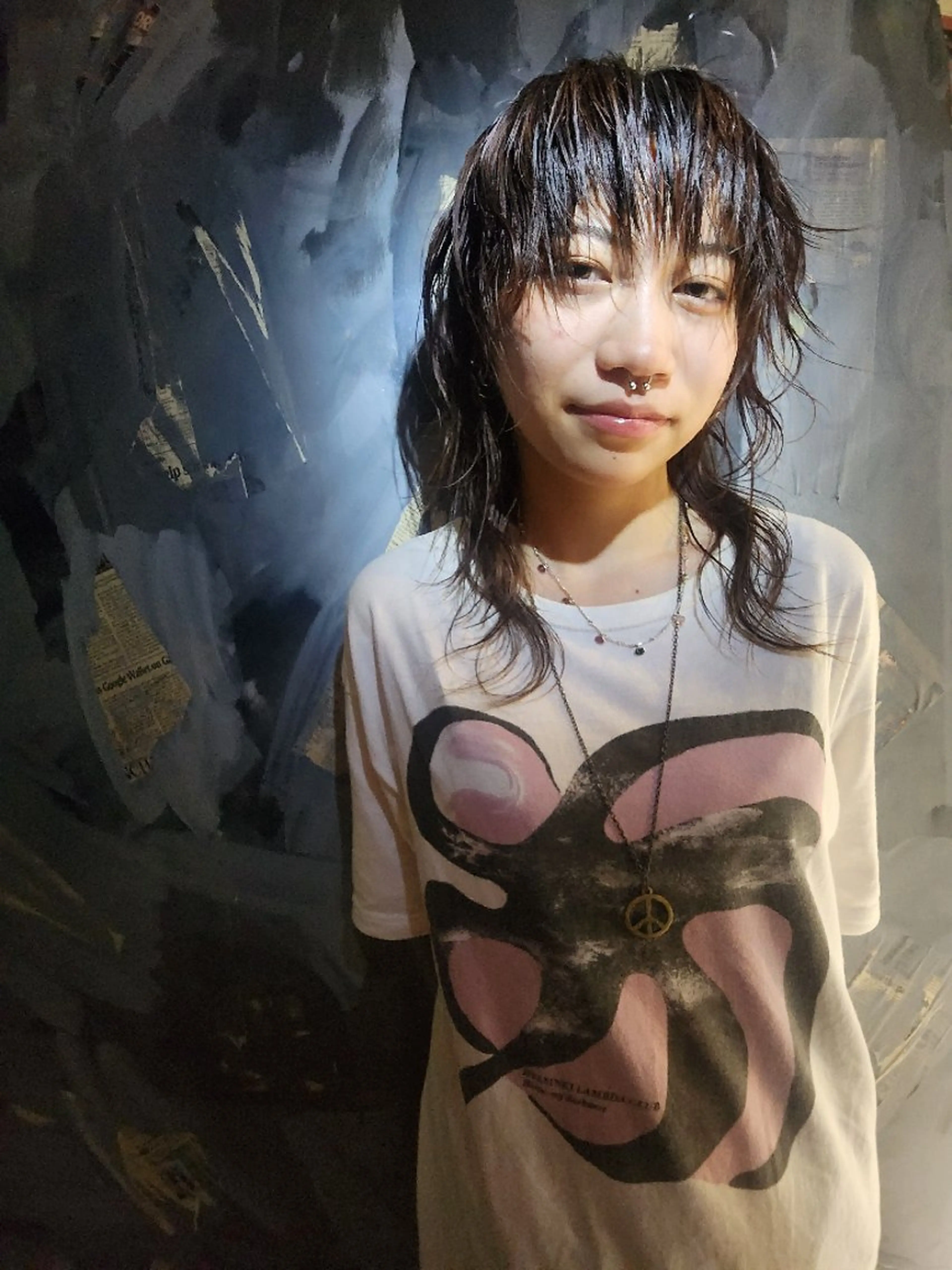 カット+ゆるパーマの写真