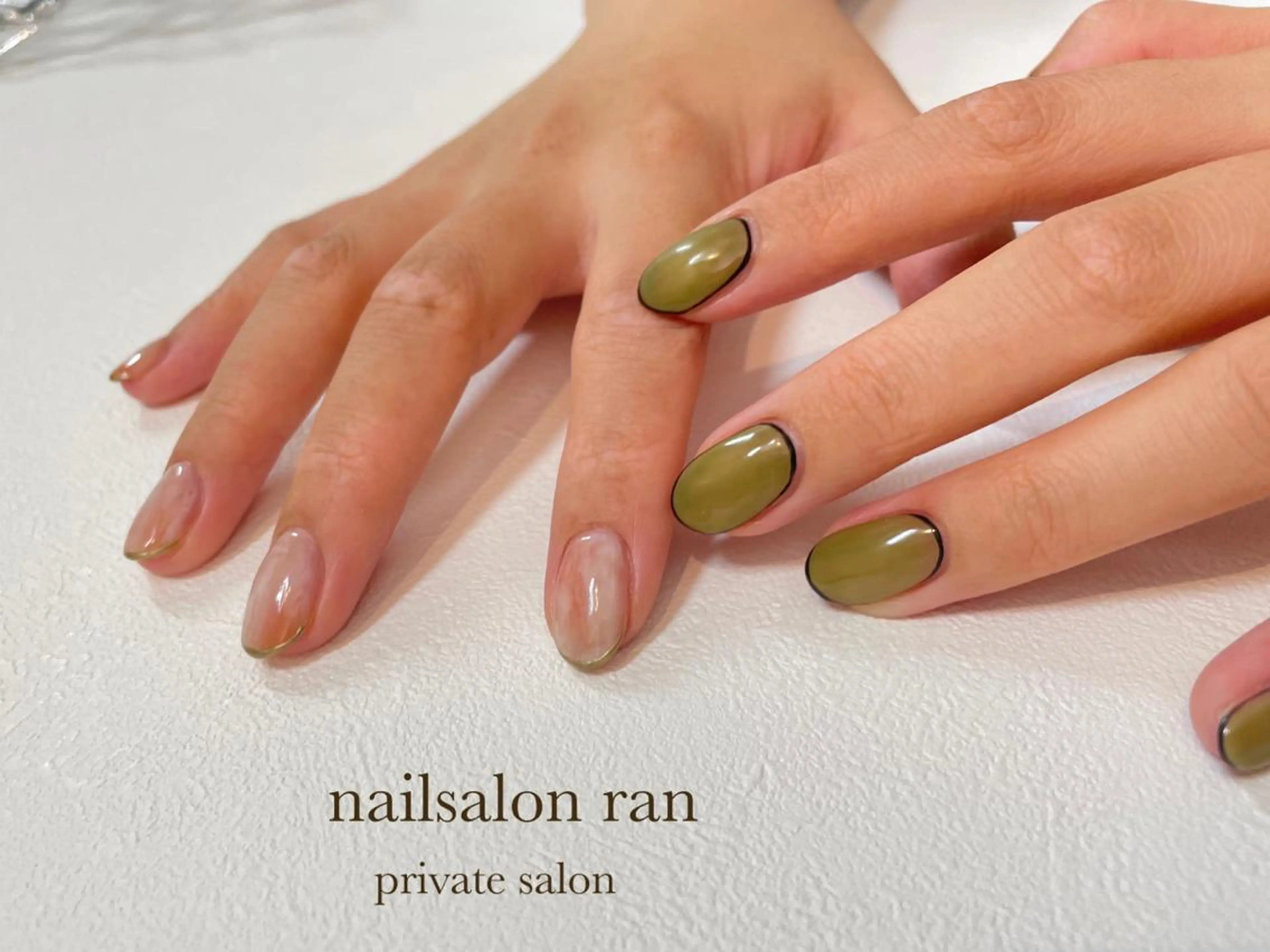 ネイル 持ち込み nailsalon ranのネイルデザイン
