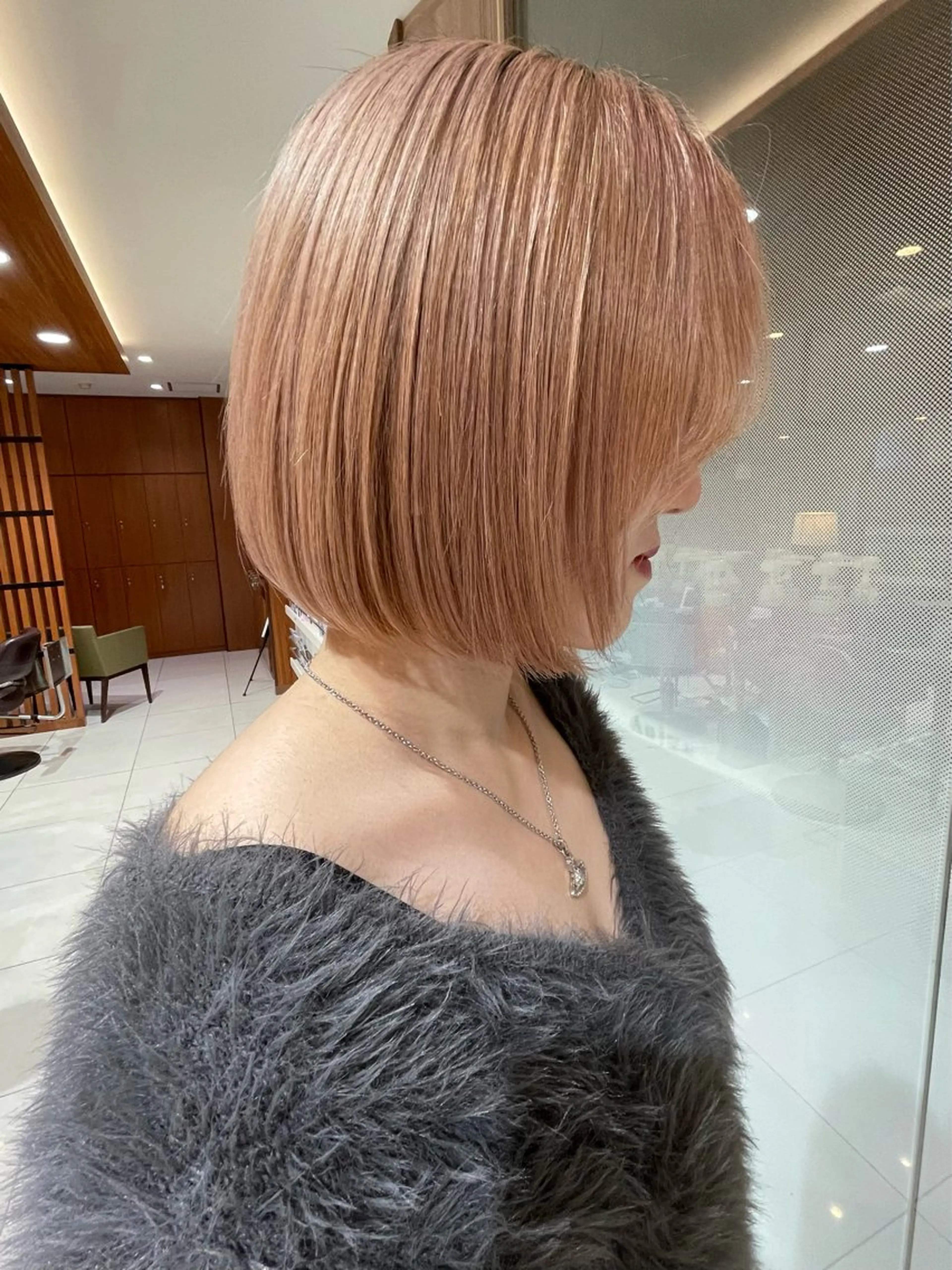 ショート カラー カット トリートメント 🫧ショート/ボブ 池袋西口・泡渕✂️のヘアスタイル