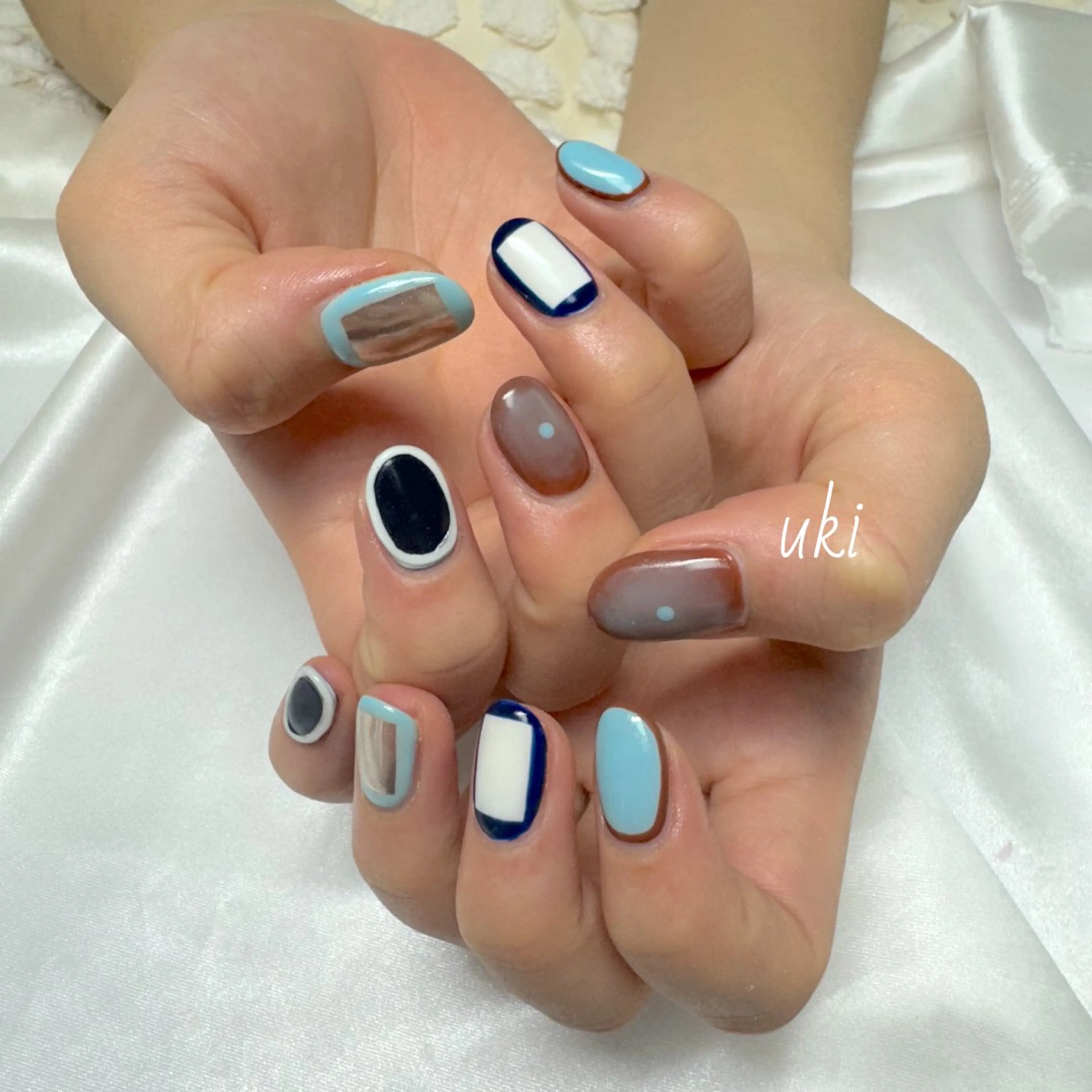 ネイル ハンドネイル Ameri nail /UKIのネイルデザイン