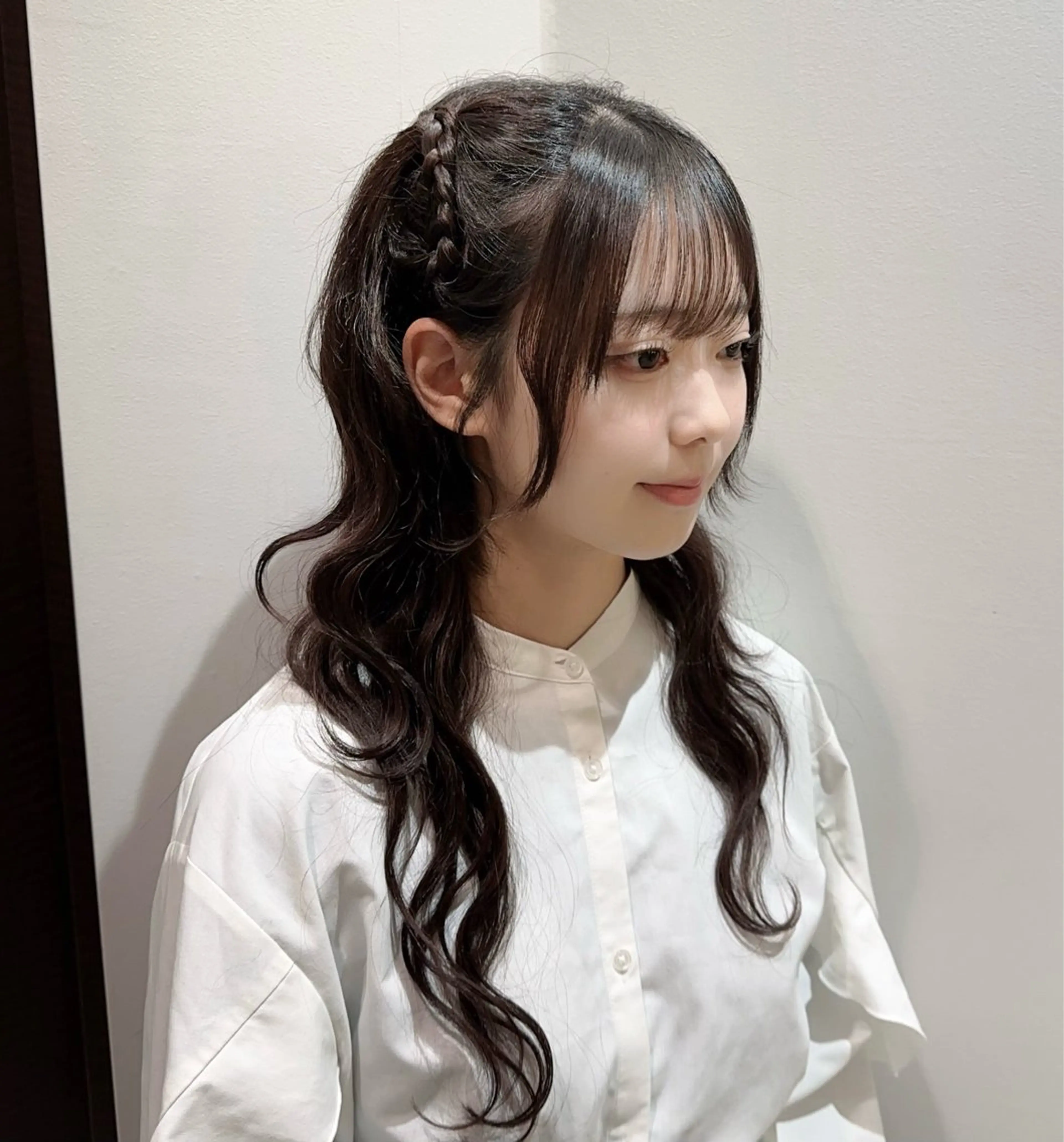 ❤️三つ編みハーフツイン❤️の写真