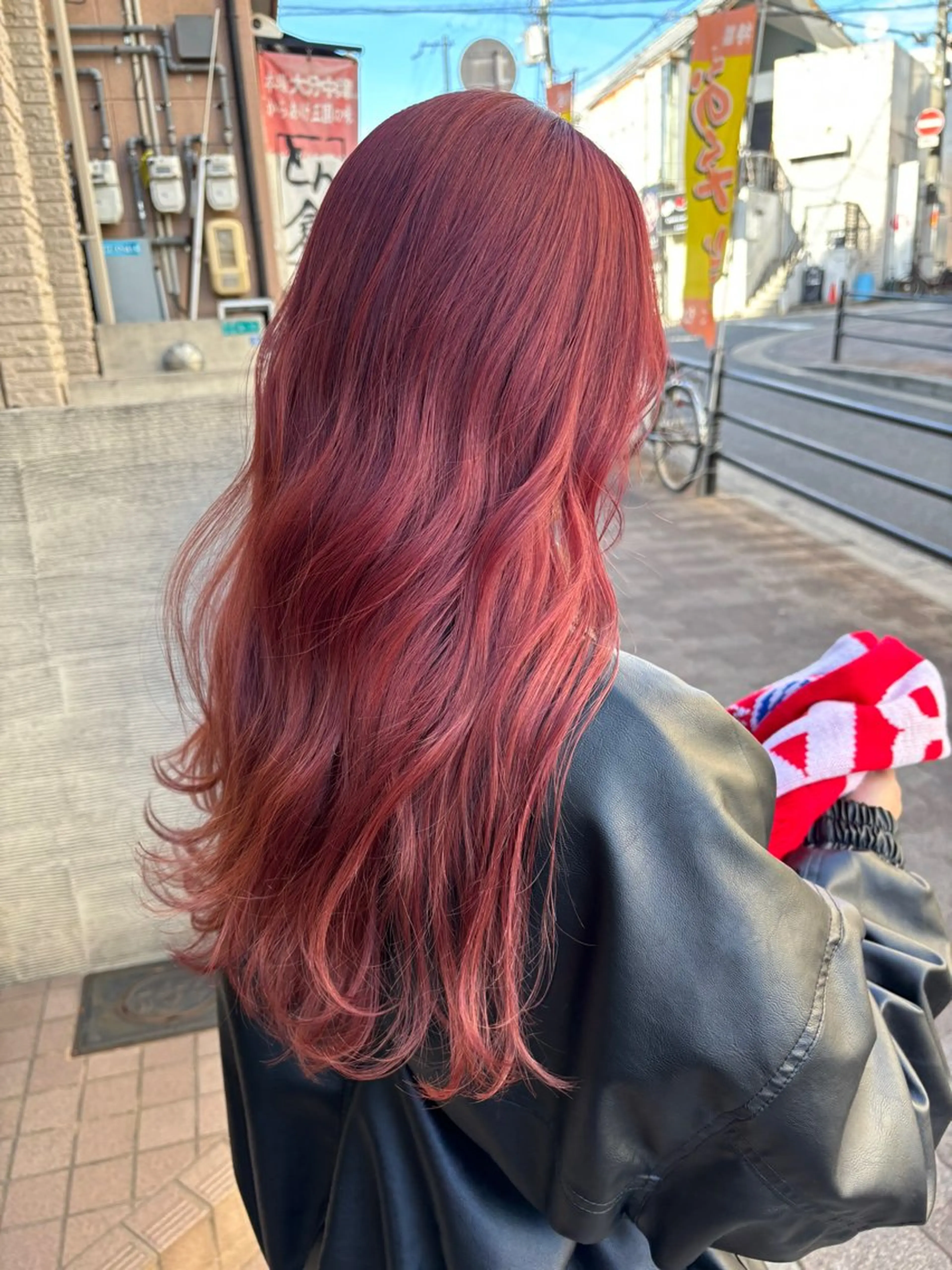 ロング カラー 【aini天王寺】 𝐚𝐢𝐫𝐢✂︎のヘアスタイル