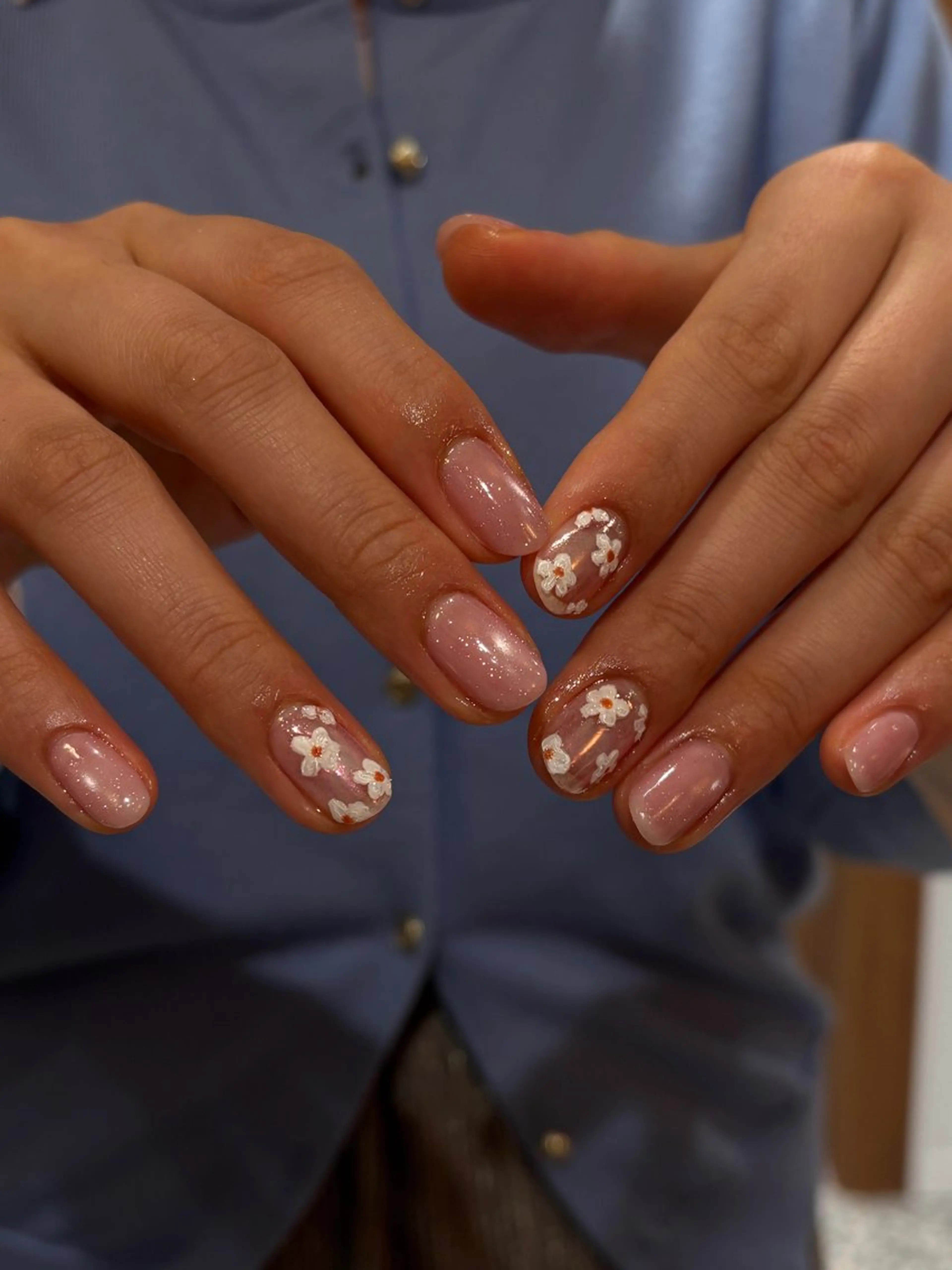 ネイル ハンドネイル SALON VILLAGE Aoyama 2nd.所属・yuri. 🪷のネイルデザイン