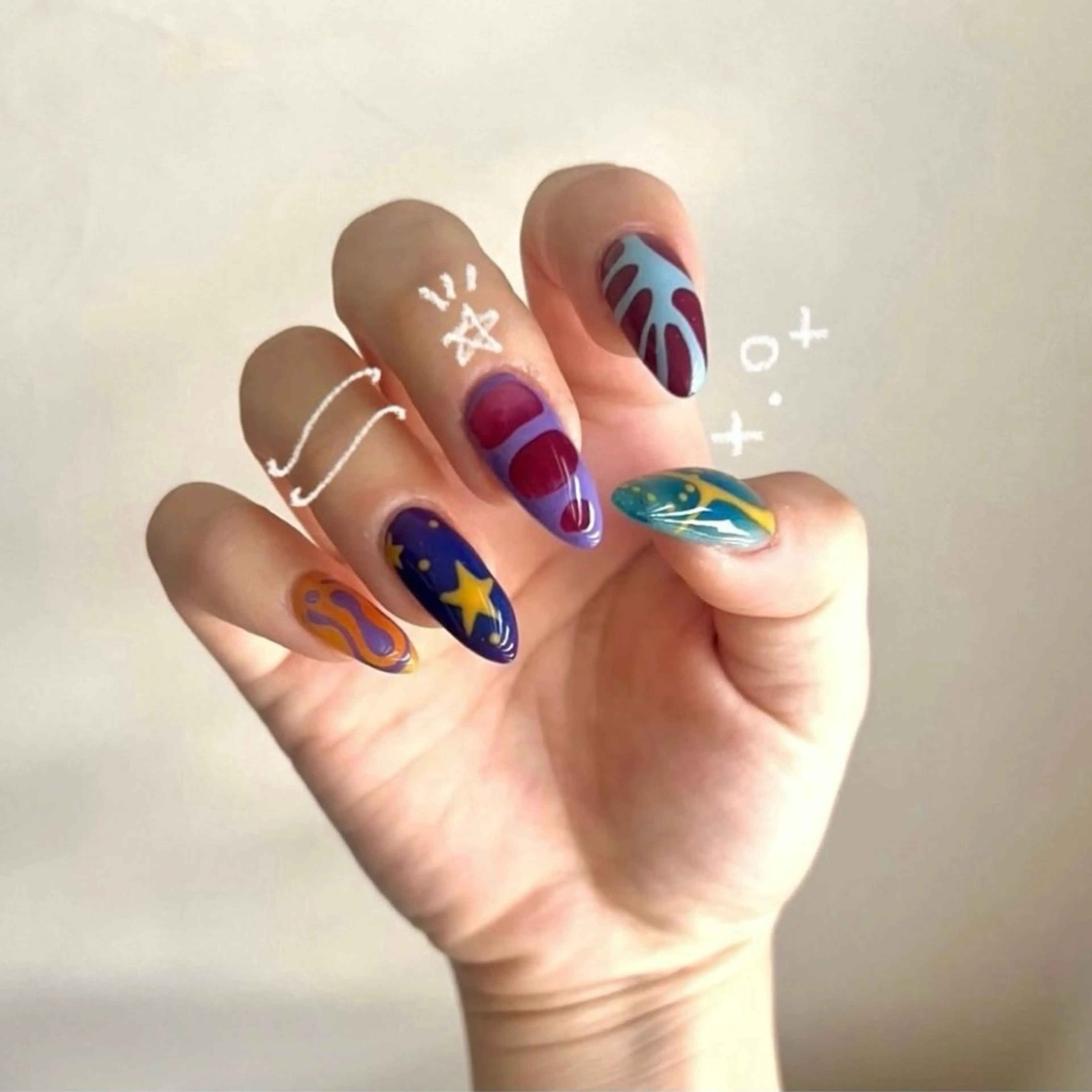 🪼ミニモ限定価格🪼90minアートし放題【おまかせ・持ち込みokパーツ付き】の写真