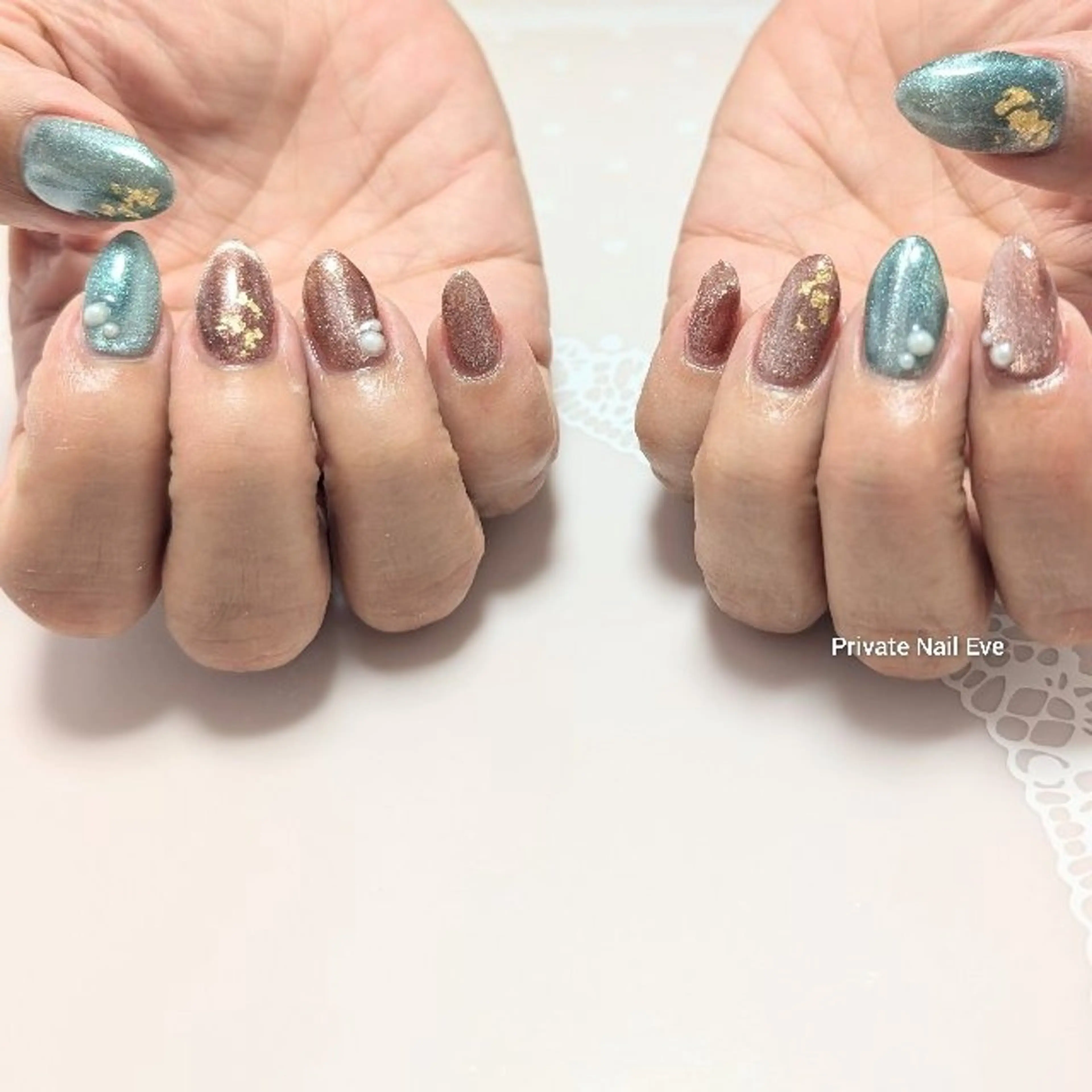 ネイル マグネットネイル ハンドネイル ネイル junkoのネイルデザイン