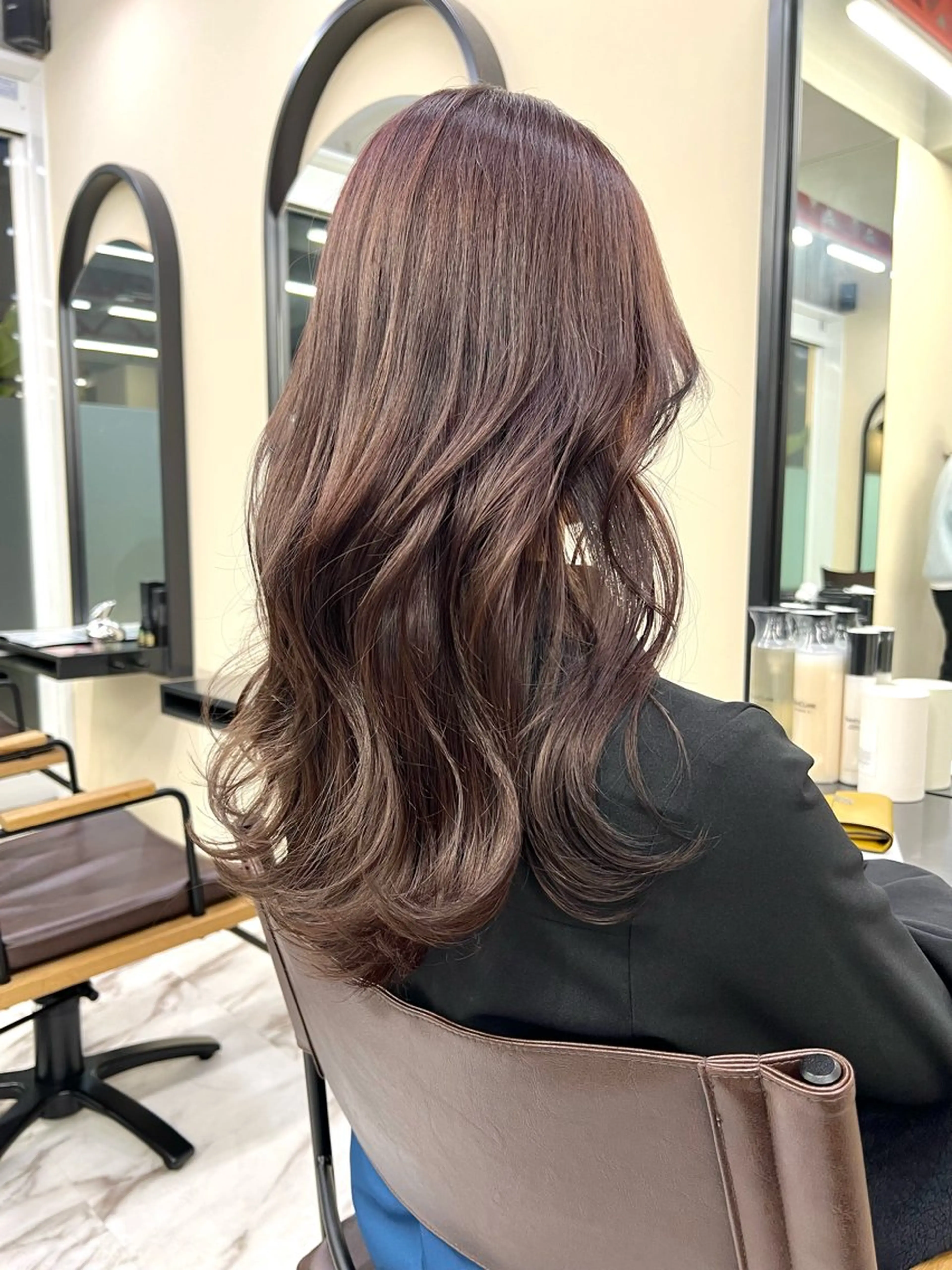 ロング カラー 髪質改善/縮毛矯正 鈴木裕介のヘアスタイル