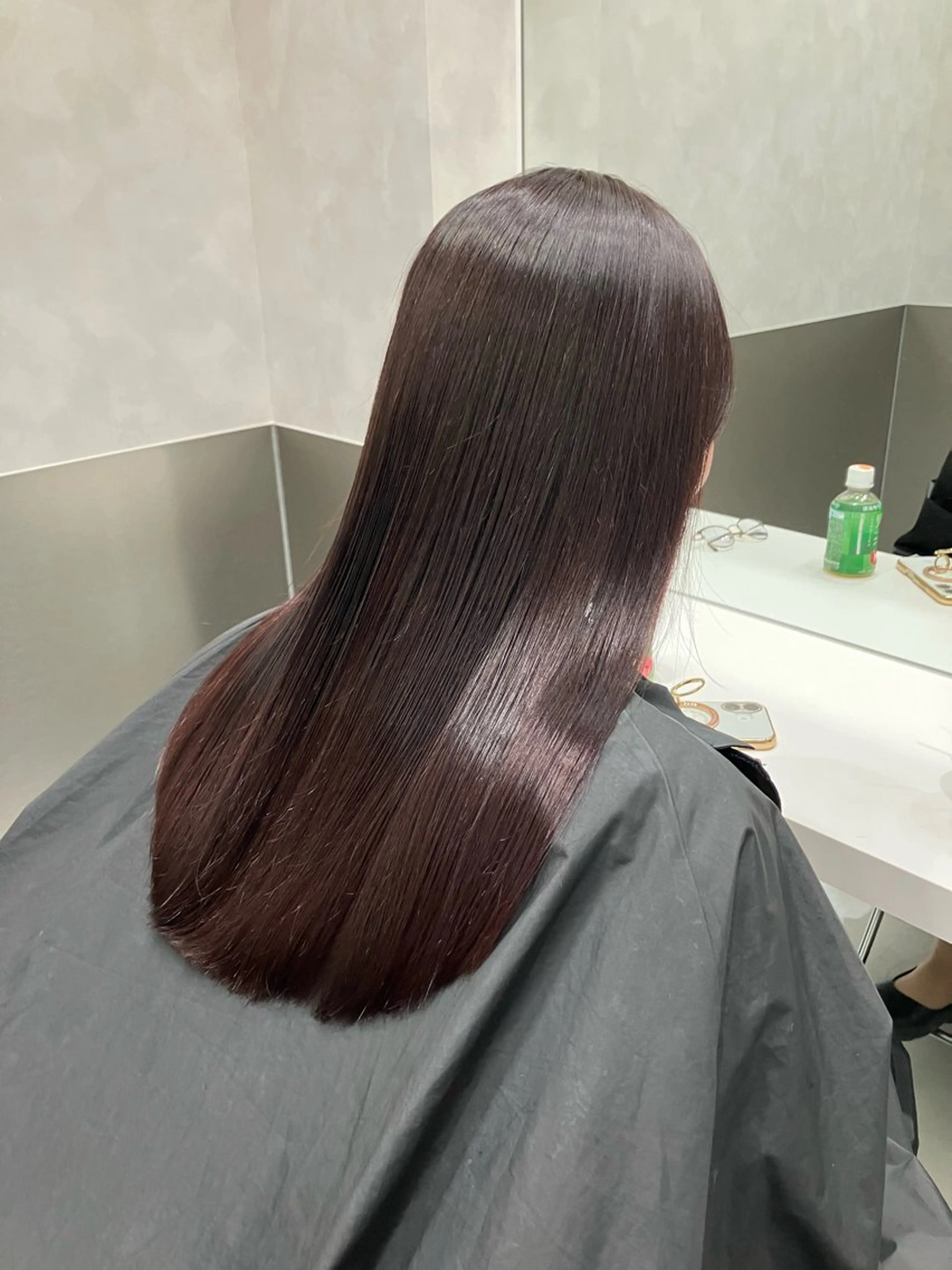 ロング カラー カット ヘアカラー トリートメント GO TODAY SHAIRE SALON原宿vita店舗所属・💖ブリーチなし透明 感💖ASAHIのヘアスタイル