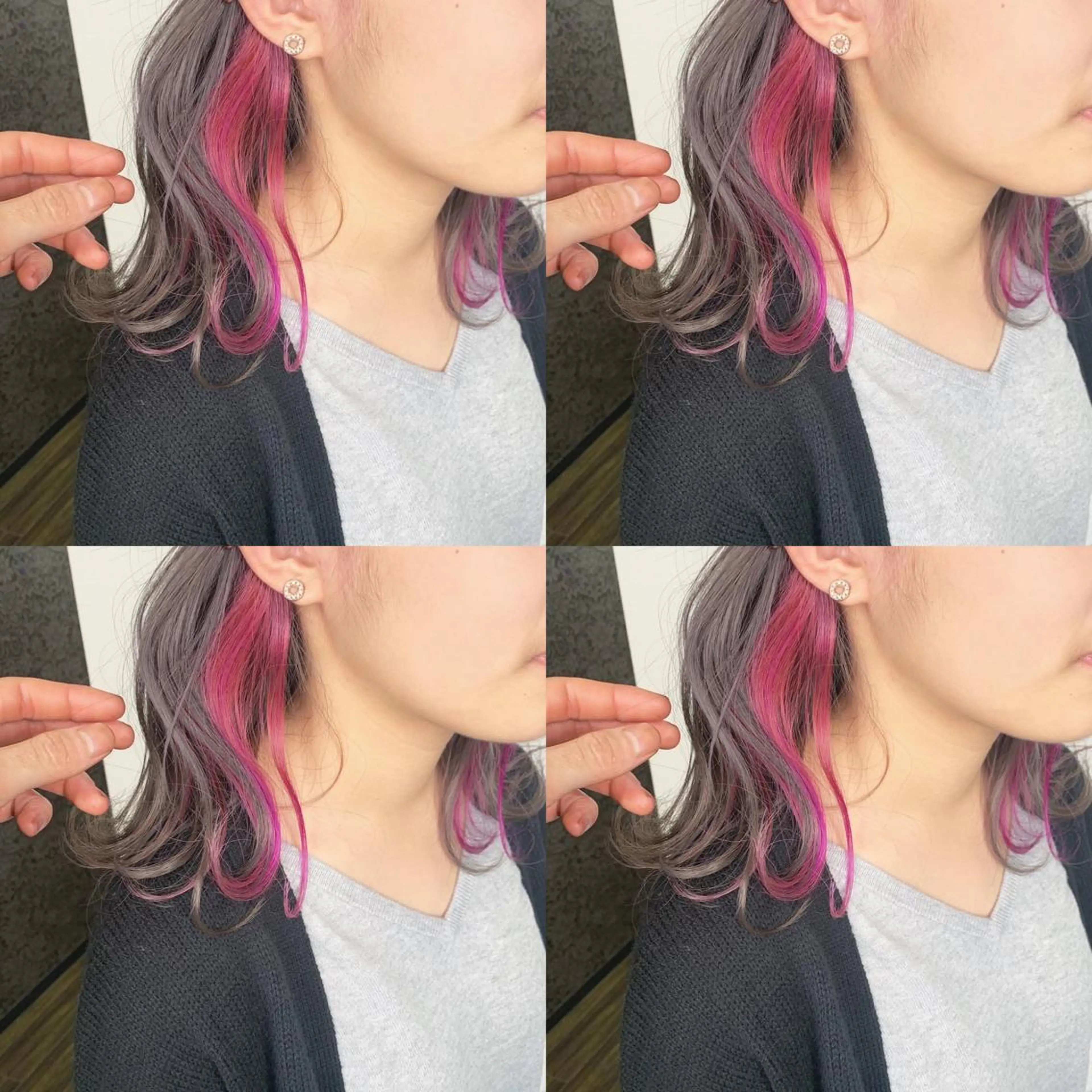 ミディアム ヘアカラー 佐藤 香太のヘアスタイル