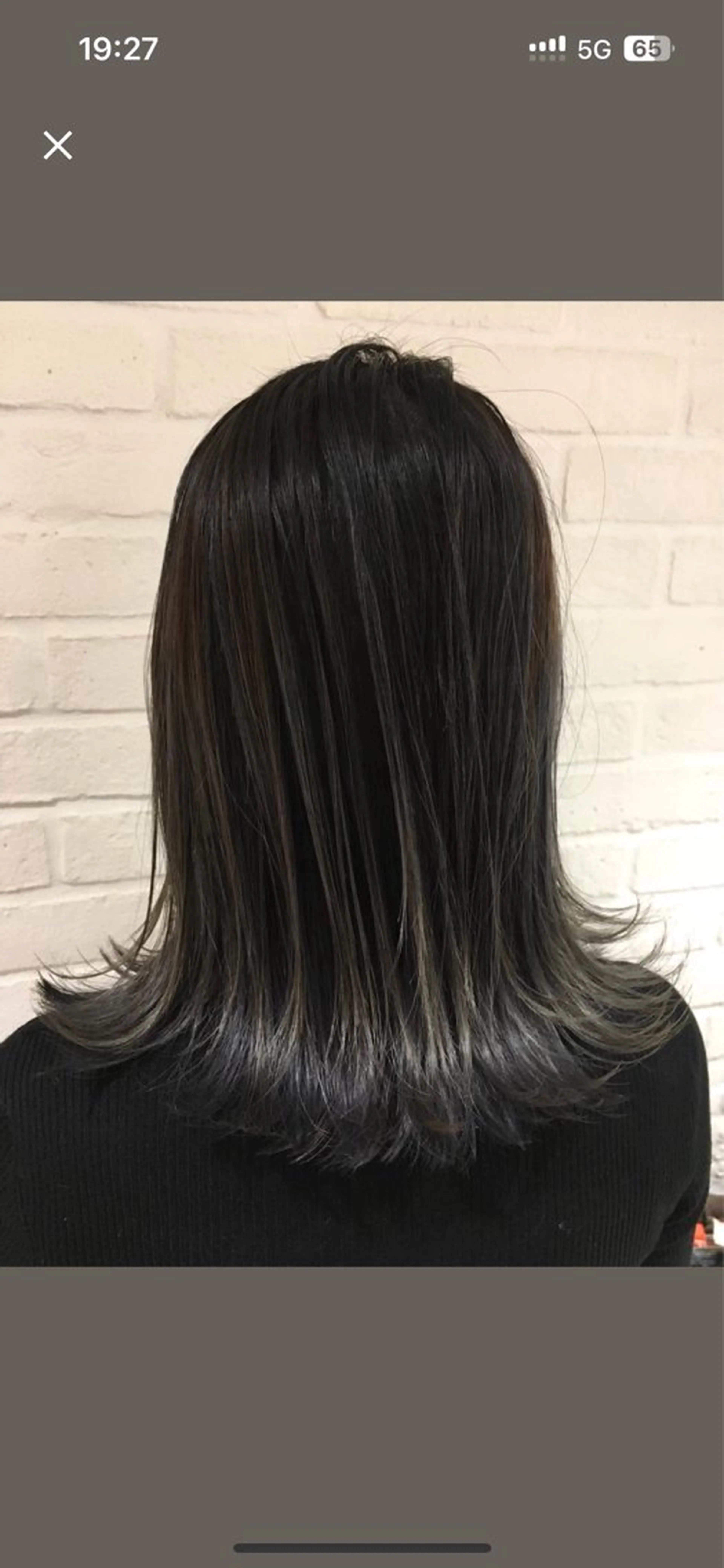 セミロング カラー IT by ALBUM立川のヘアスタイル