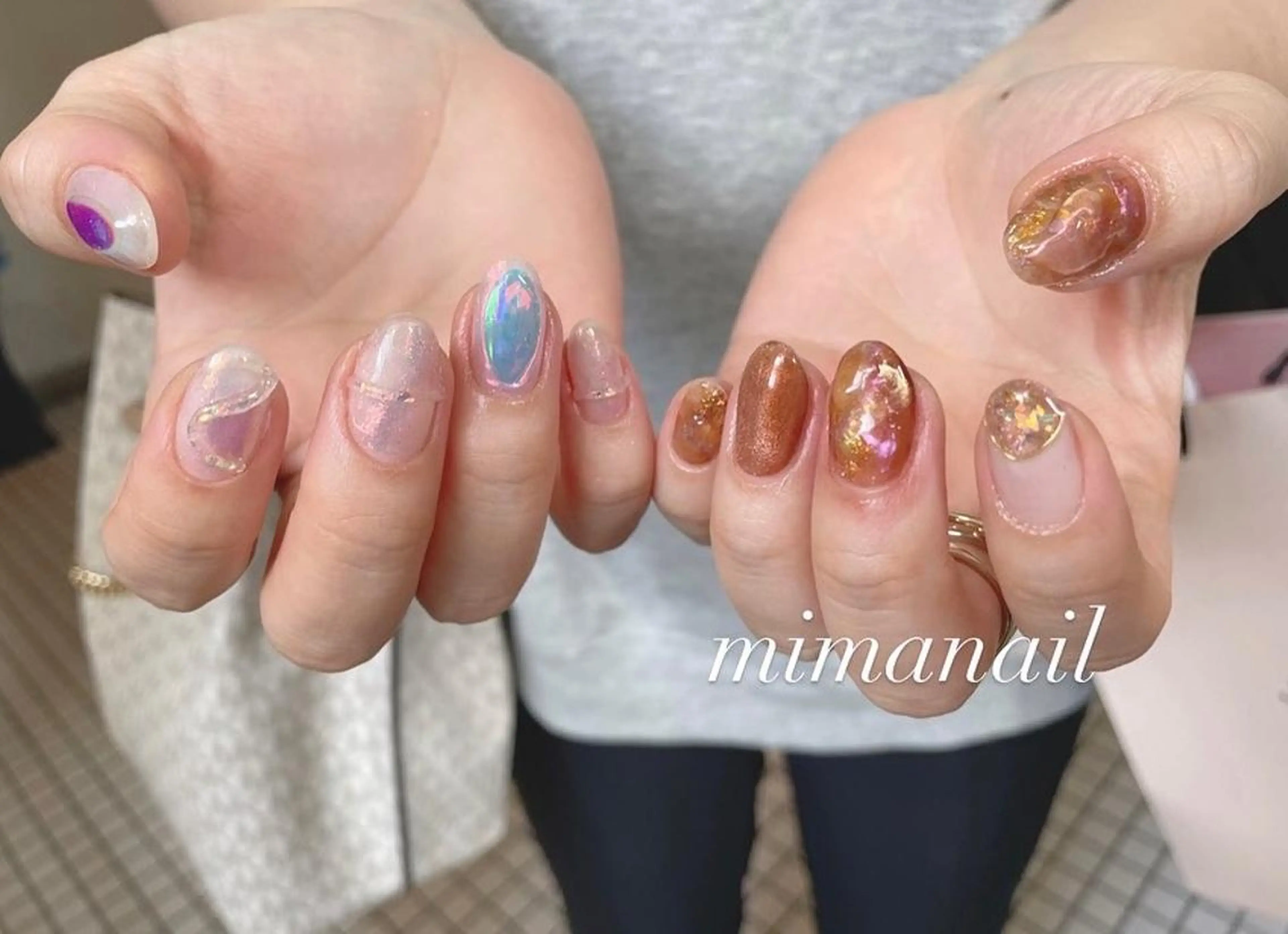 ネイル ハンドネイル mima nailのネイルデザイン