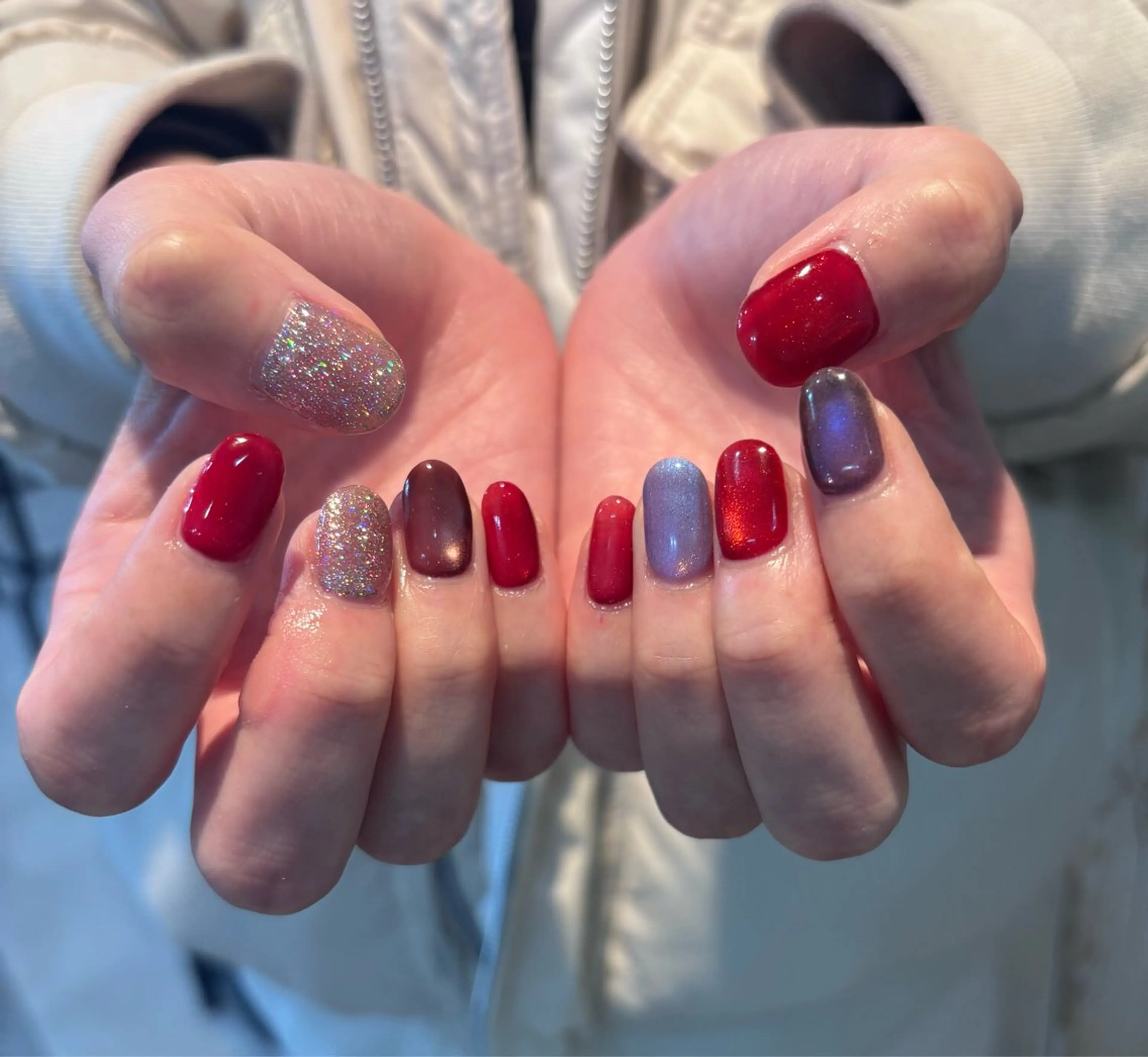 ネイル マグネットネイル free'snail N A Oのネイルデザイン