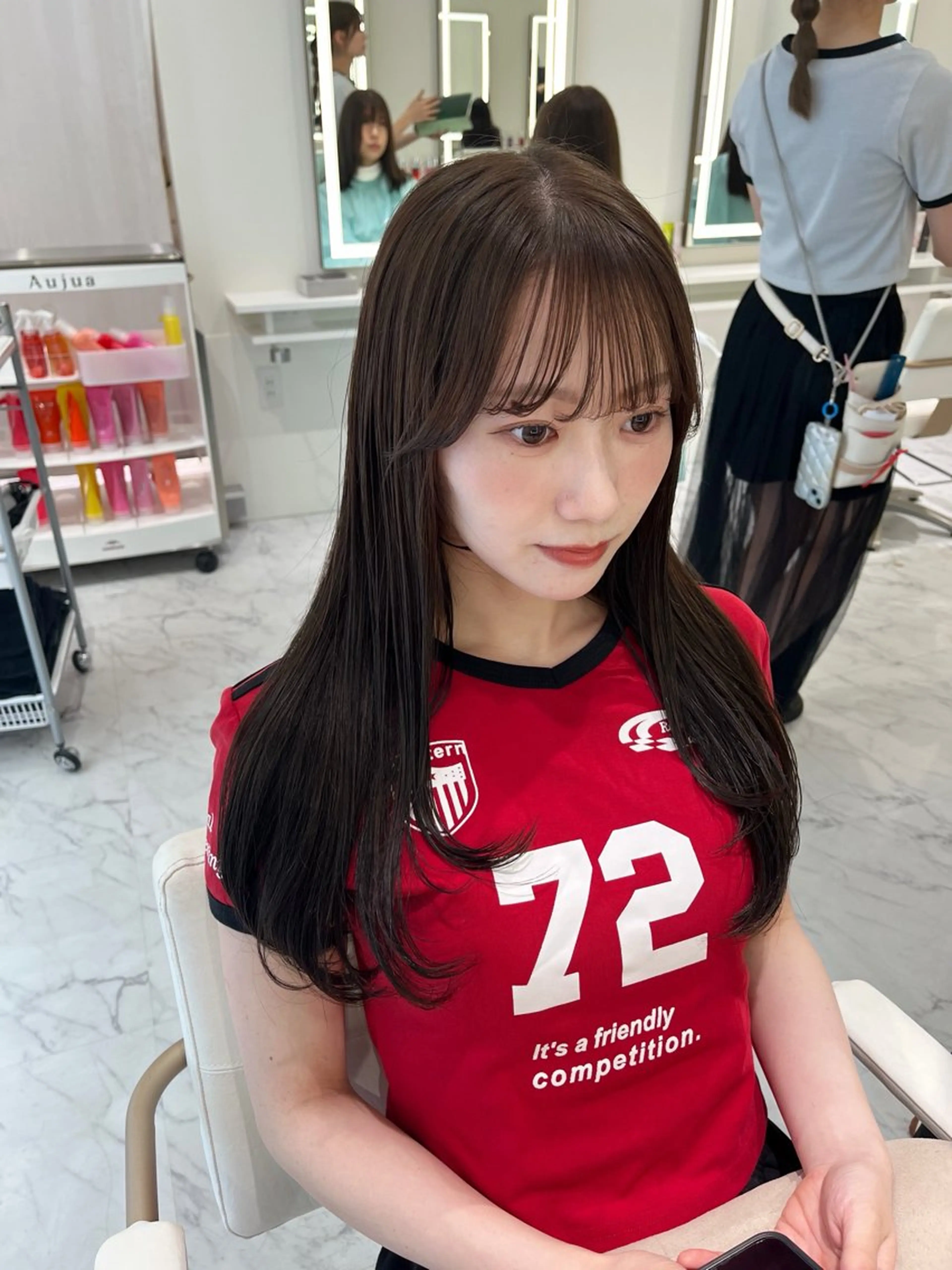 ロング カット ヘアカラー ParveMix /石田 佳澄🩶のヘアスタイル