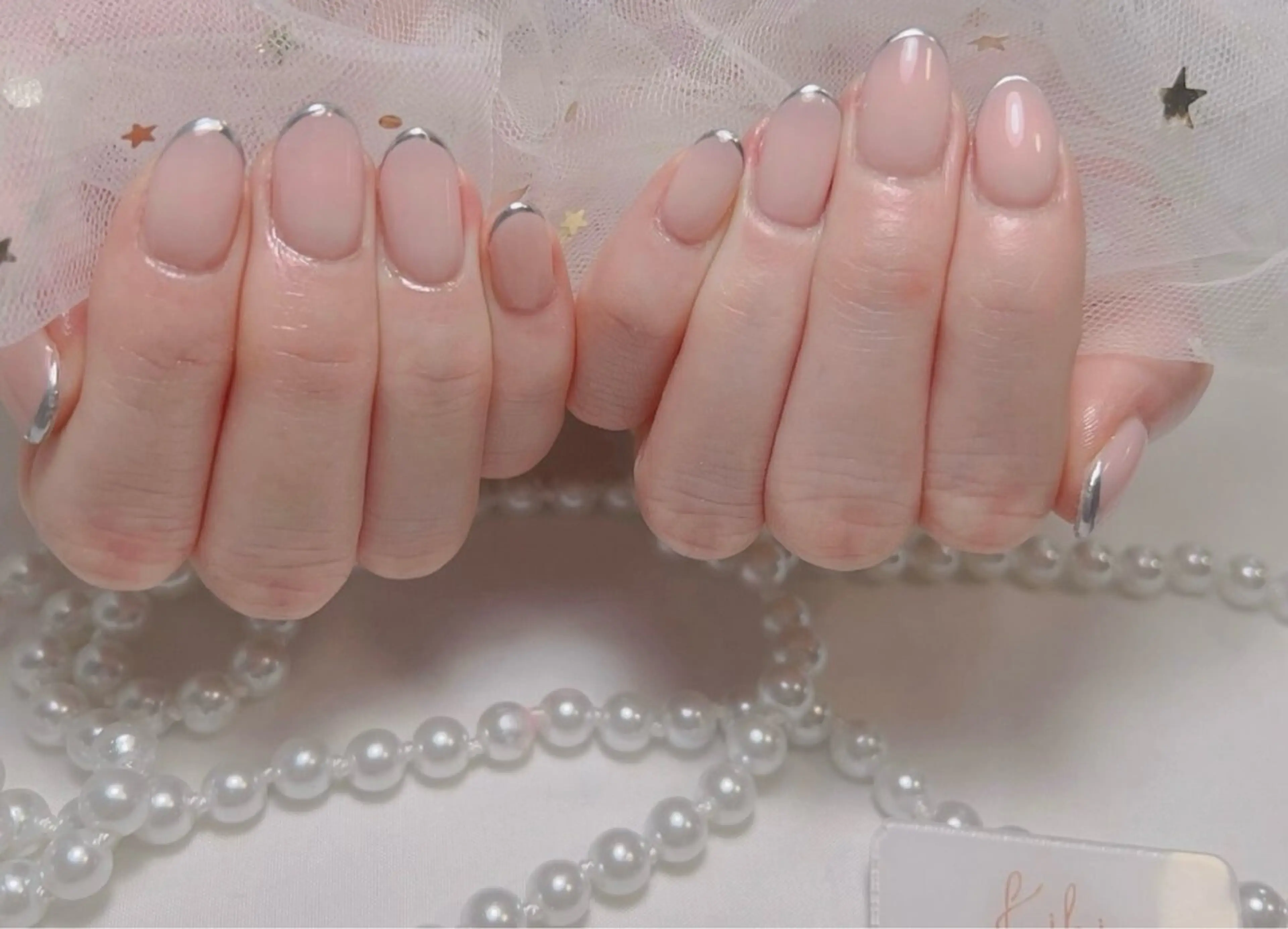 ネイル アートネイル フレンチネイル ジェルネイル グラデーション 韓国ネイル Nail Salon kihi大塚店のネイルデザイン