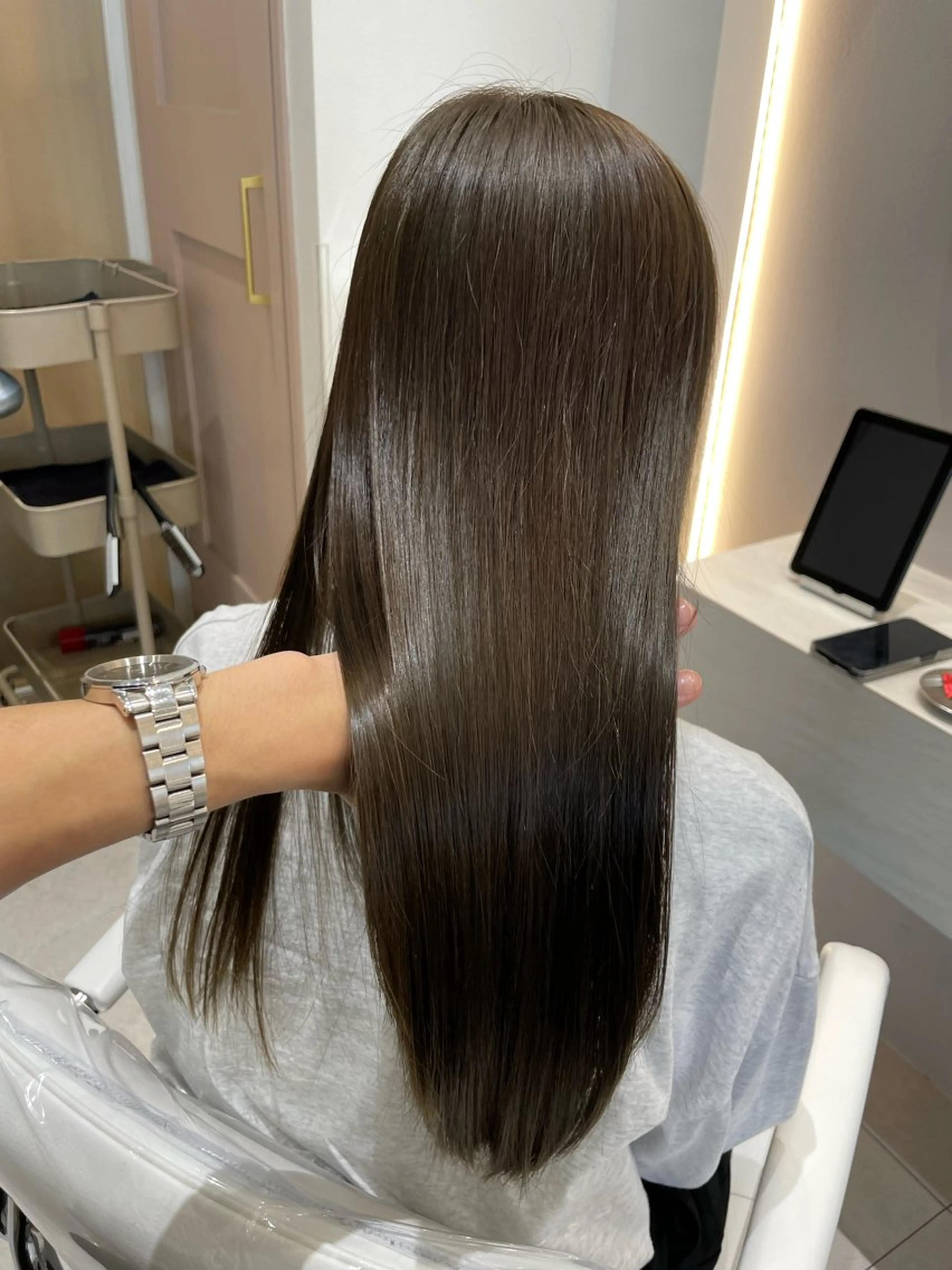 ロング 髪質改善 トリートメント 艶髪専門美容師 梅村晋平のヘアスタイル
