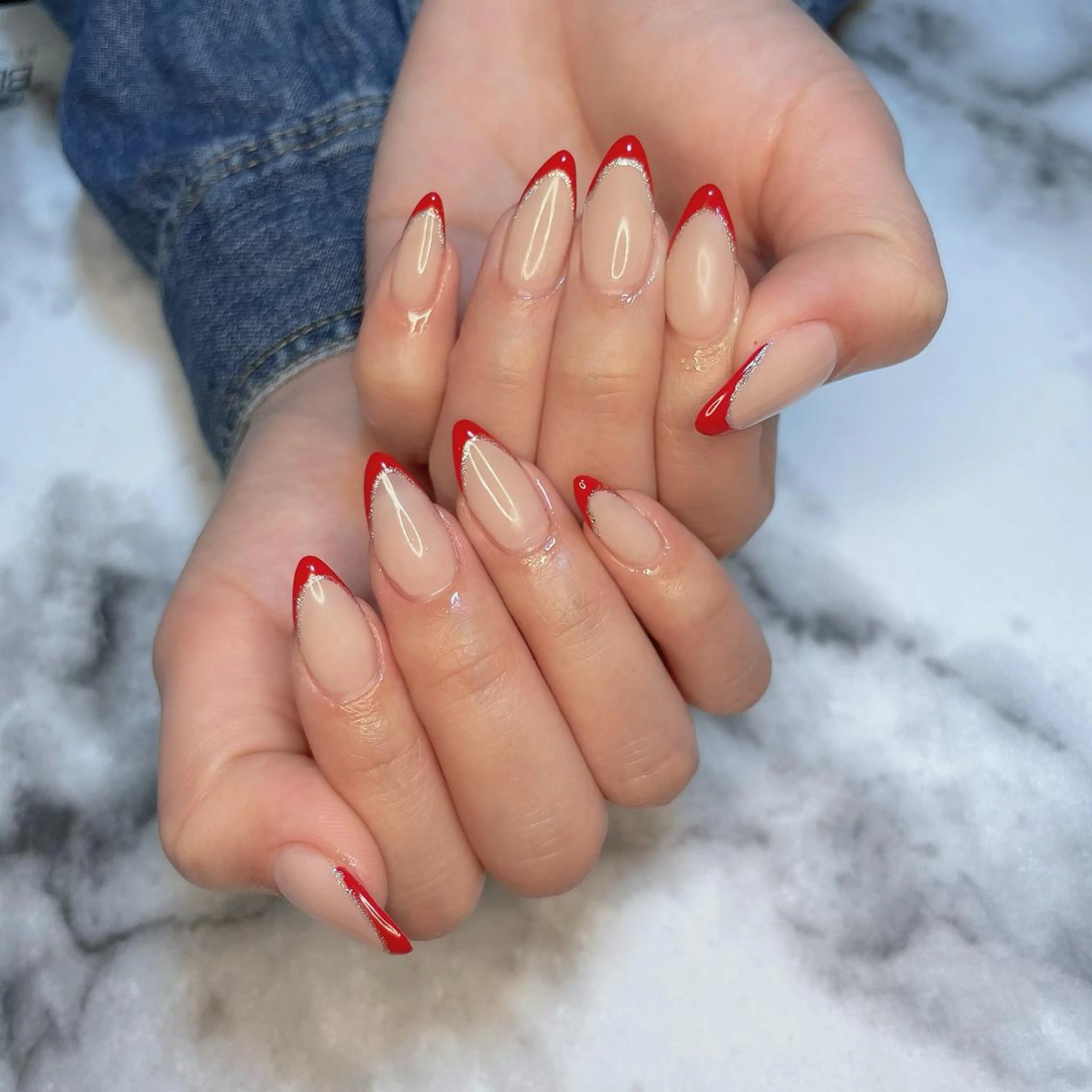 ネイル フレンチネイル ハンドネイル Kayo 💅のネイルデザイン