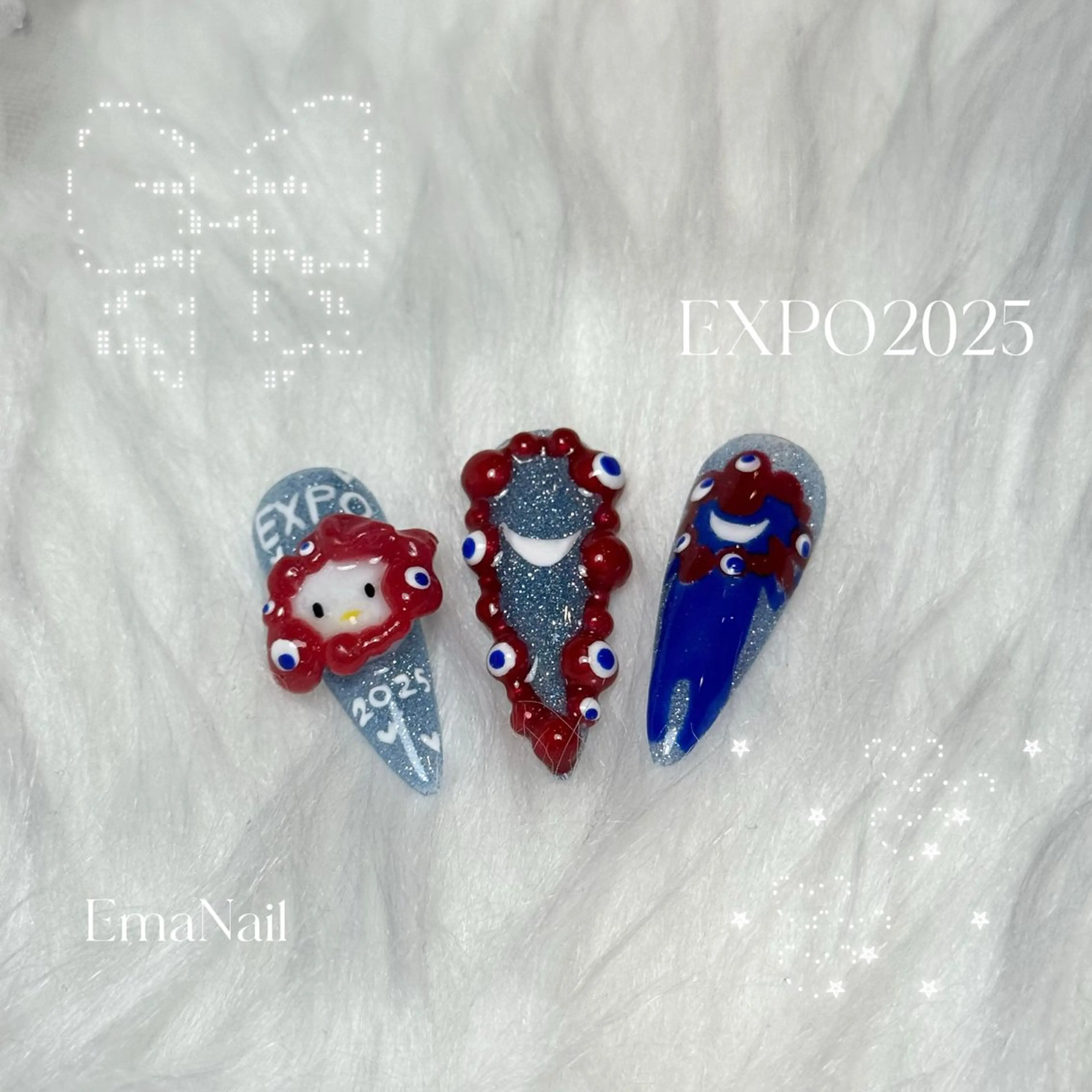 ネイル ハンドネイル EmaNail＋KIHAKUYA東大阪瓢箪山店所属・EmaNail YUIのネイルデザイン