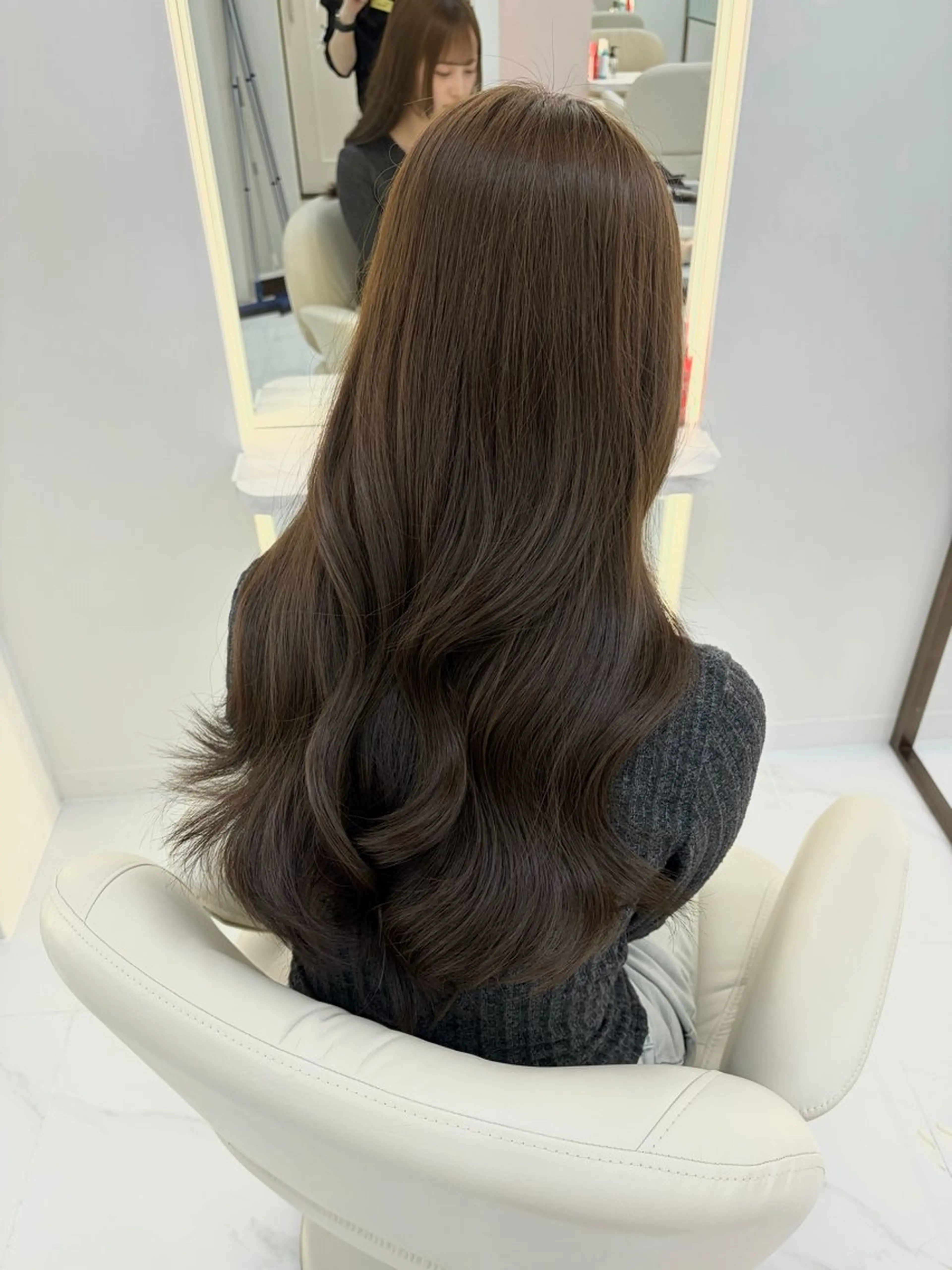 ロング カラー カット ヘアカラー 髪質改善/ダブル カラー/Akaneのヘアスタイル