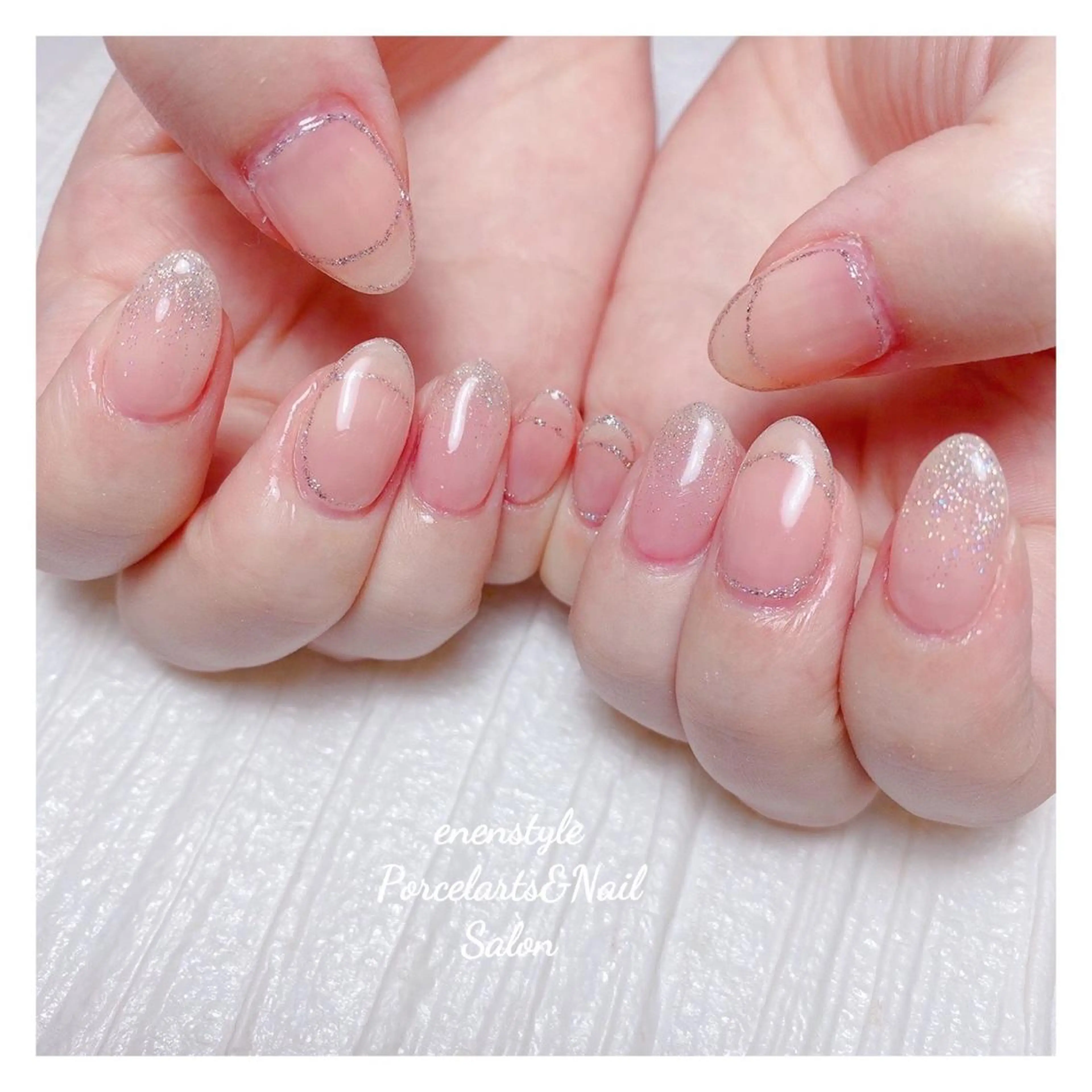 ミディアム ネイル 👑enen style👑のネイルデザイン