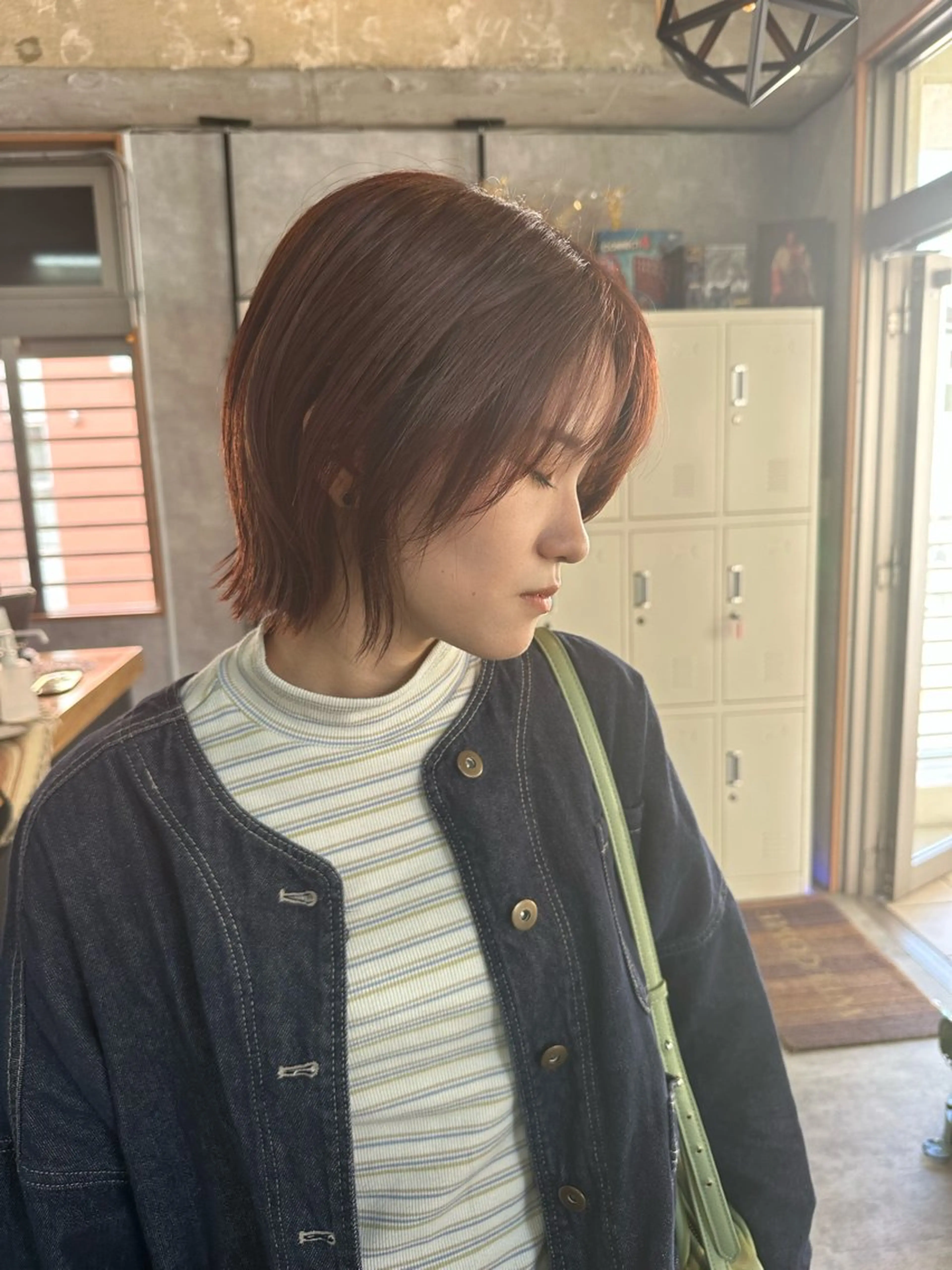 ショート 切りっぱなしボブ ショートボブ ハンサムショート 丸みショート ボブ モテ髪/ボブ/ショー ト/アダチフウトのヘアスタイル