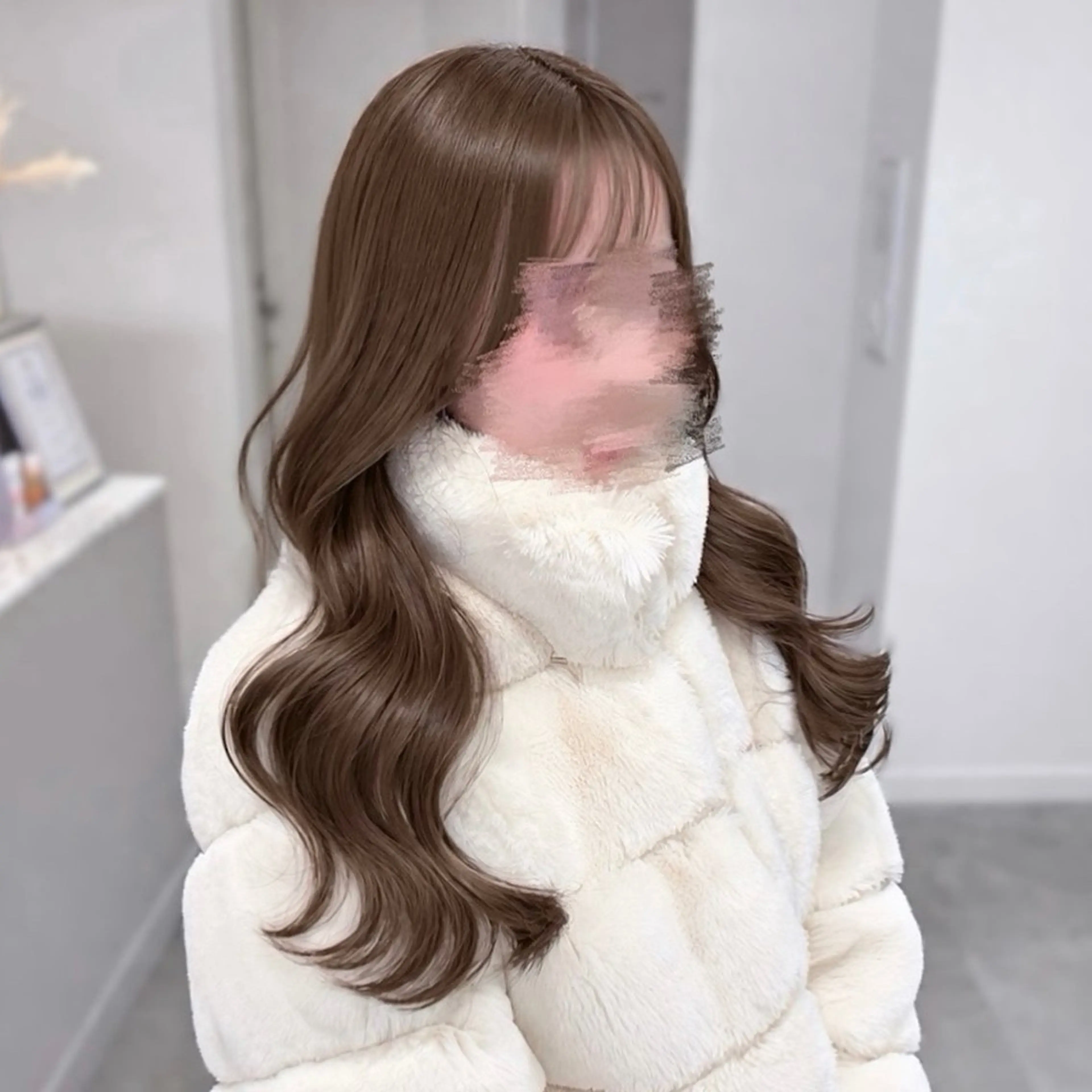 🗝カット+透明感カラー+バイカルテトリートメント【超音波アイロンケア付き】の写真