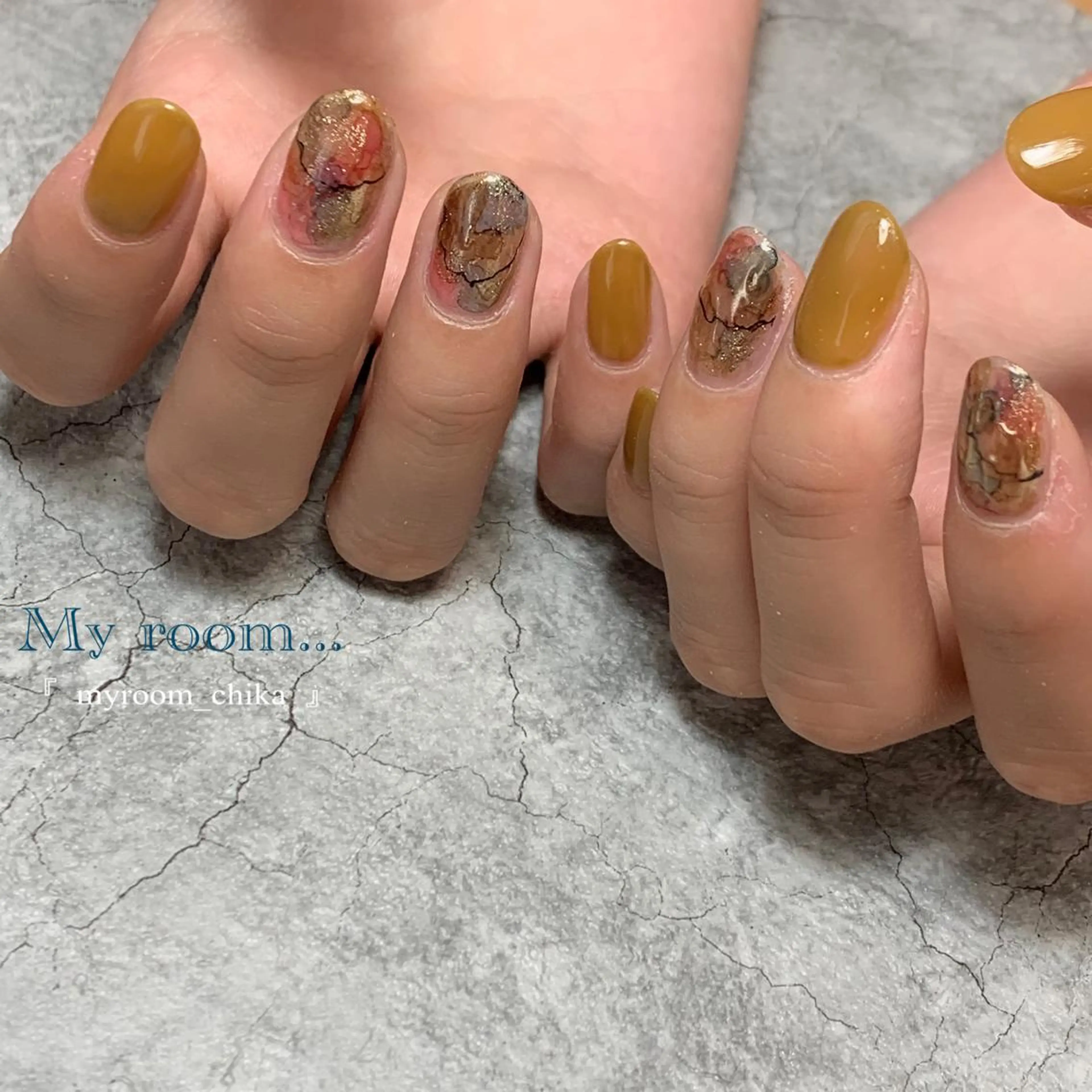 ショート ネイル Amua.facial salon所属・ネイル・ハーブ Amua.新宿御苑のエステ・リラクイメージ