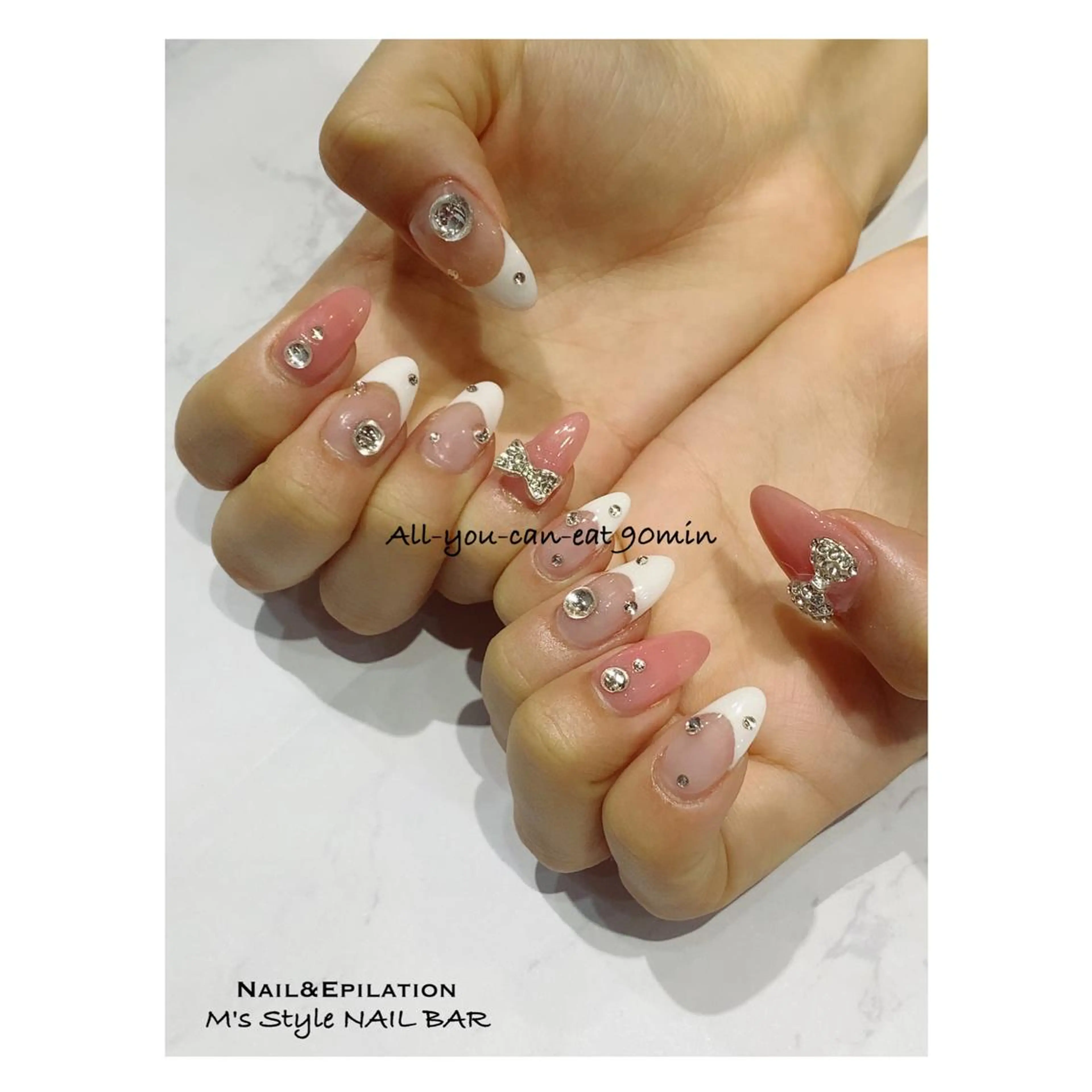 ネイル 成人式 韓国ネイル ロングネイル マグネットネイル ミディアムネイル ハンドネイル M's Style NAIL BARのネイルデザイン