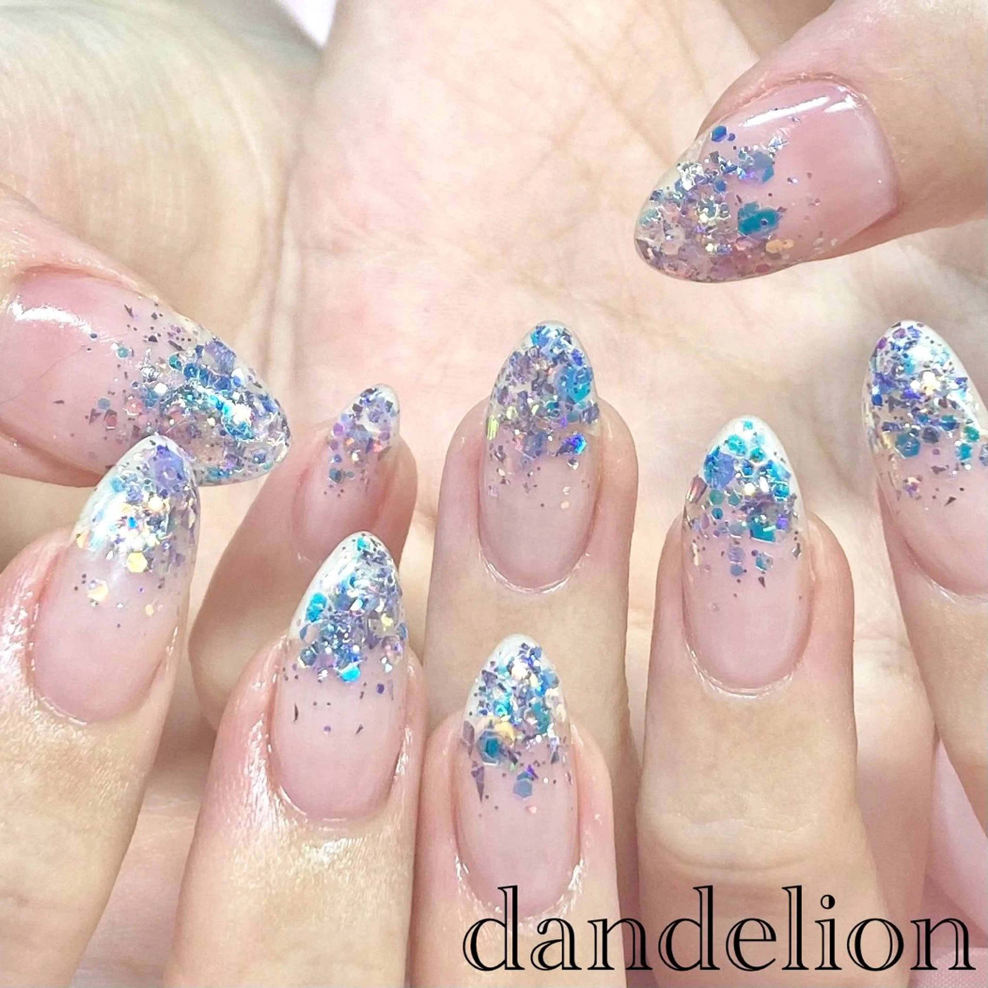 ネイル ハンドネイル ハンドケア dandelion ダンデライオンのネイルデザイン