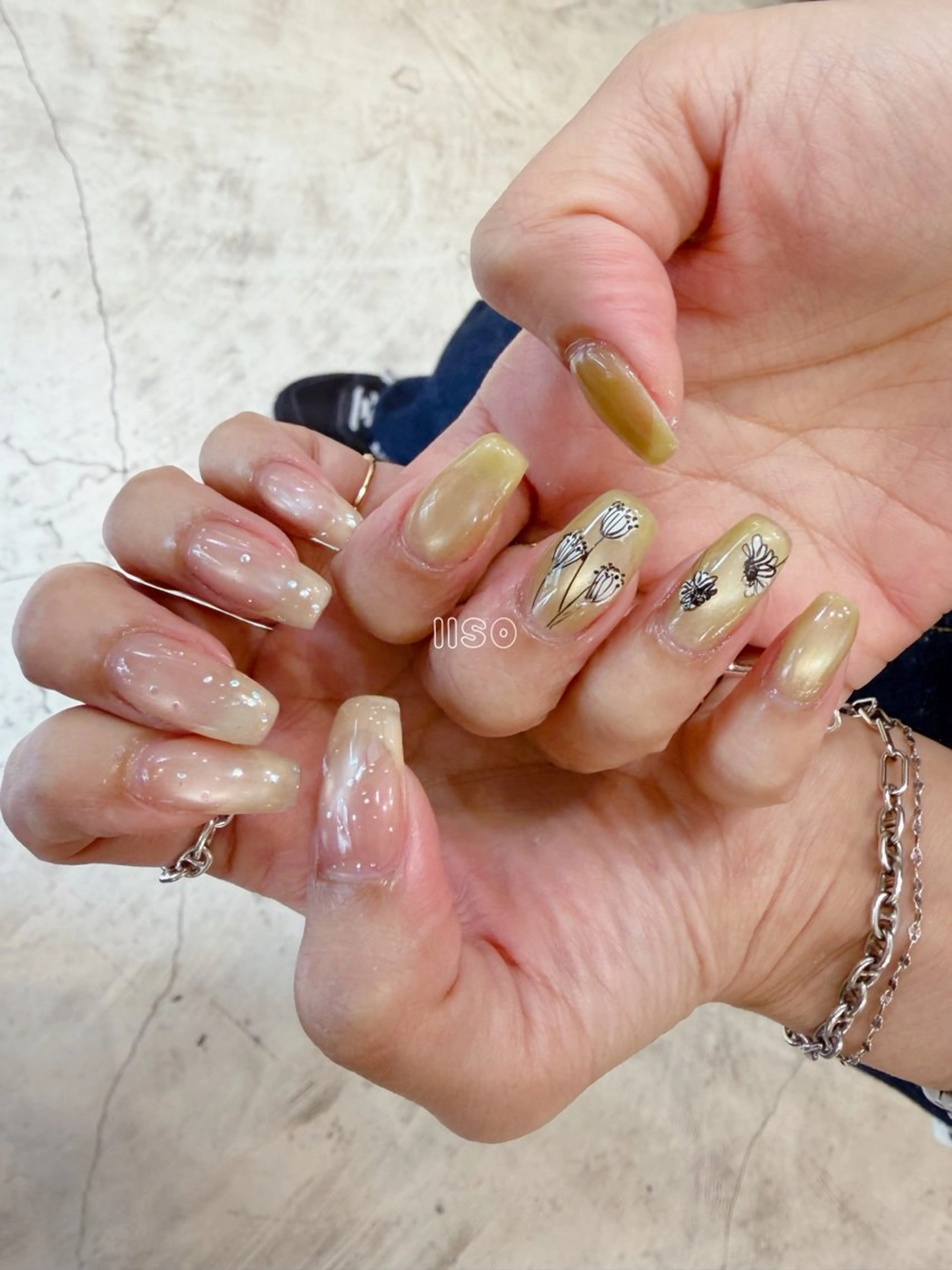 ネイル 45 iisoのネイルデザイン