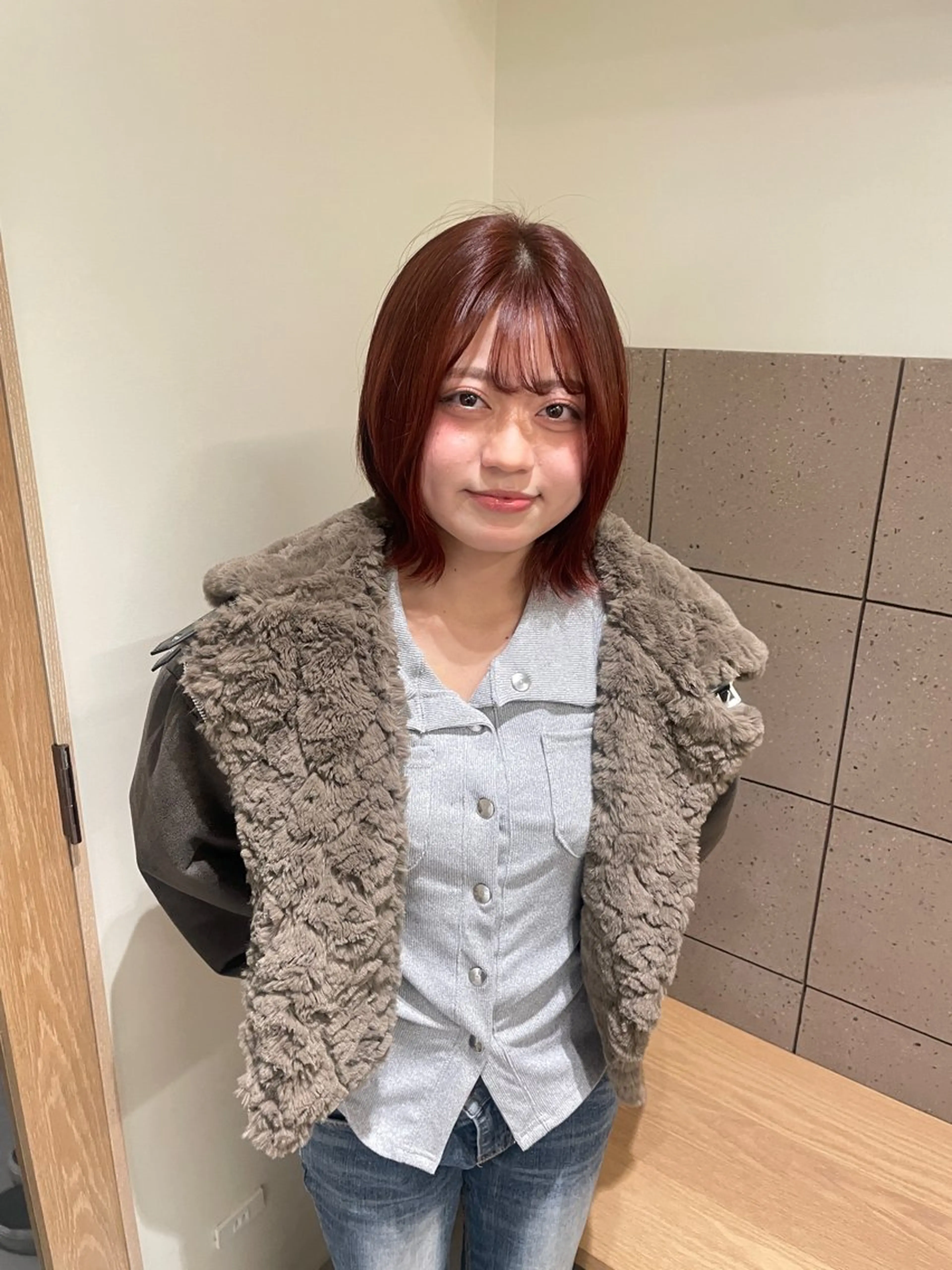 ショート ヘアカラー JURI /HUIのヘアスタイル