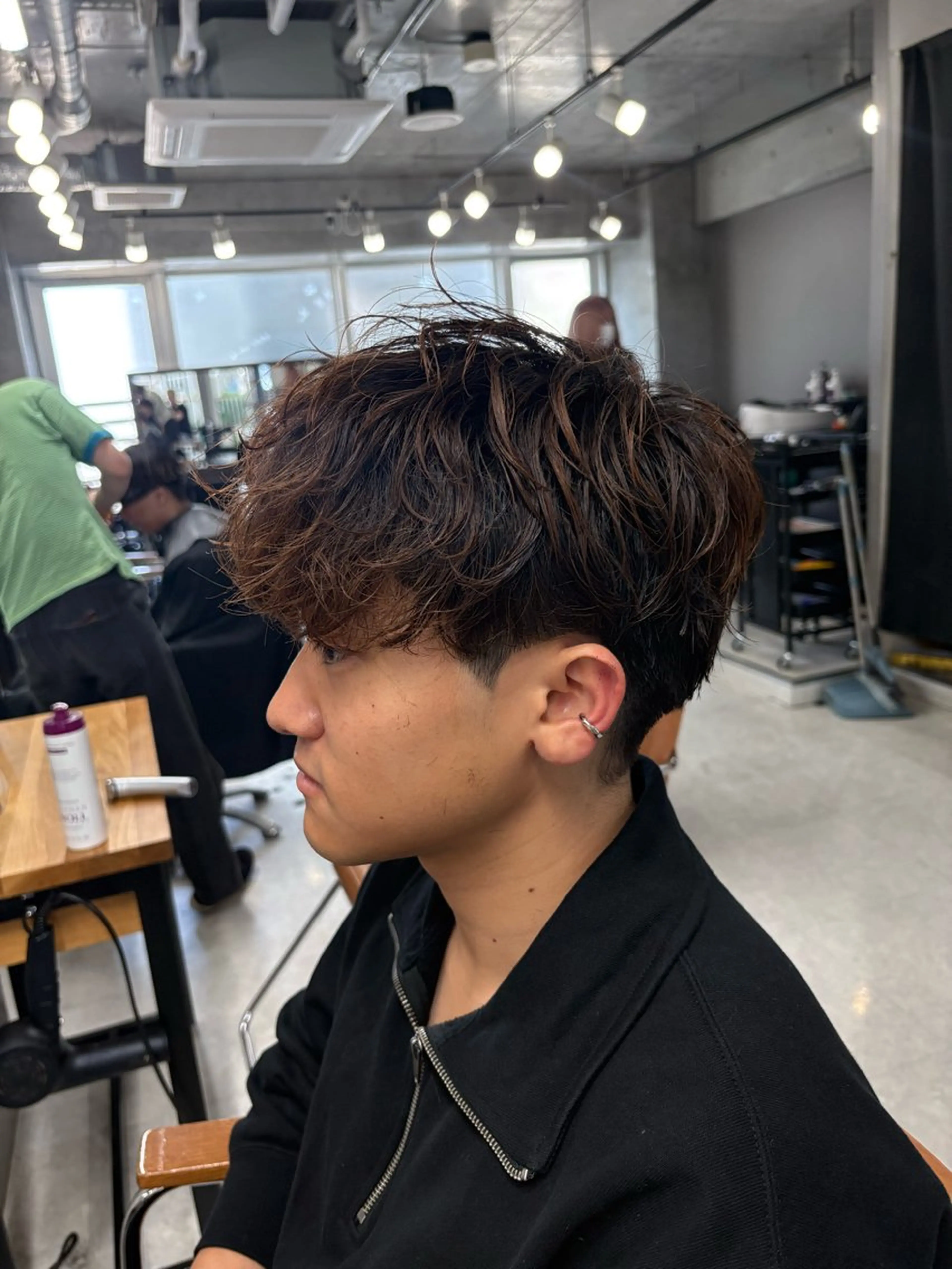 パーマ メンズ メンズパーマ メンズパーマ特化 園田　楓莉のヘアスタイル