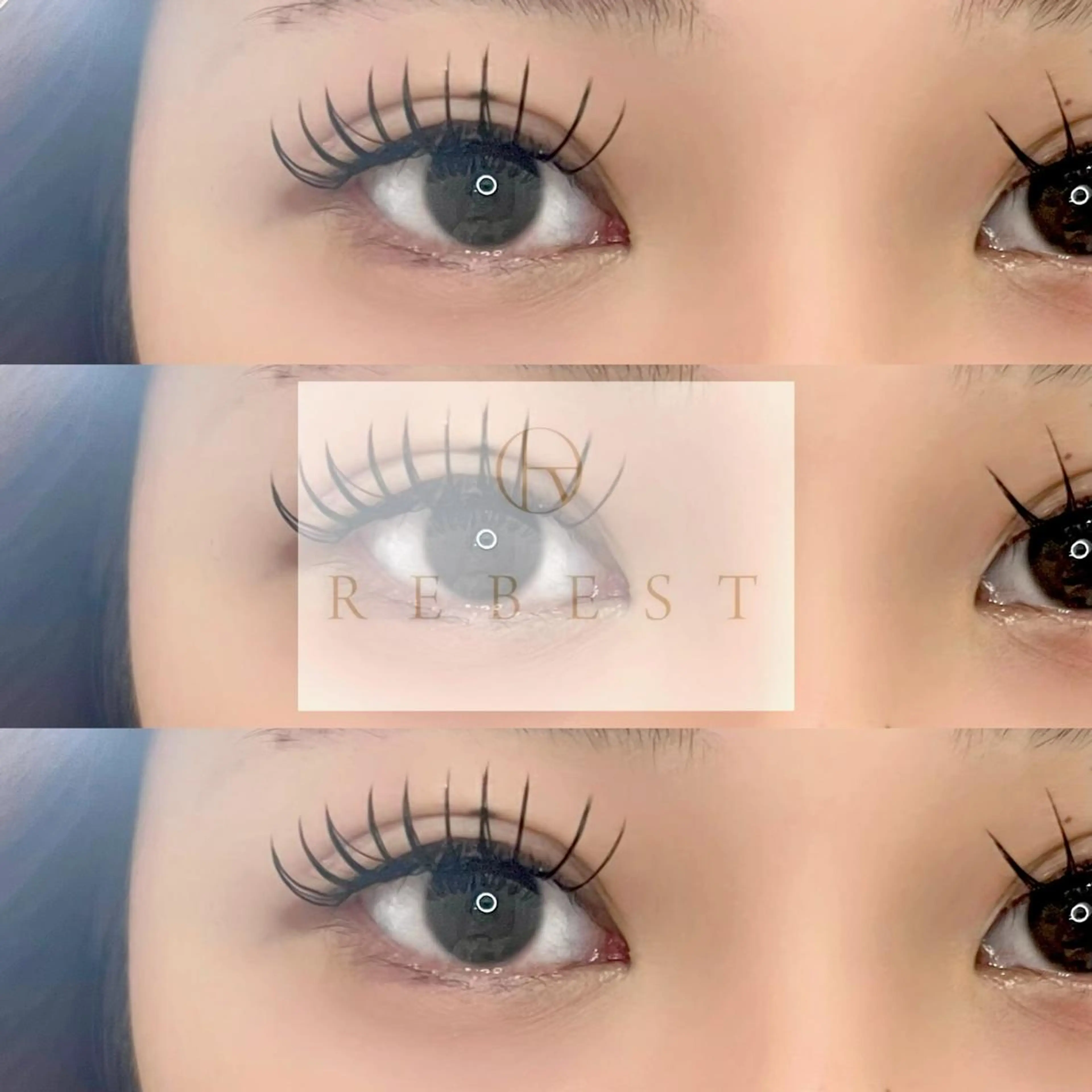 マツエク・マツパ REBEST 四條畷店のマツエク・マツパデザイン