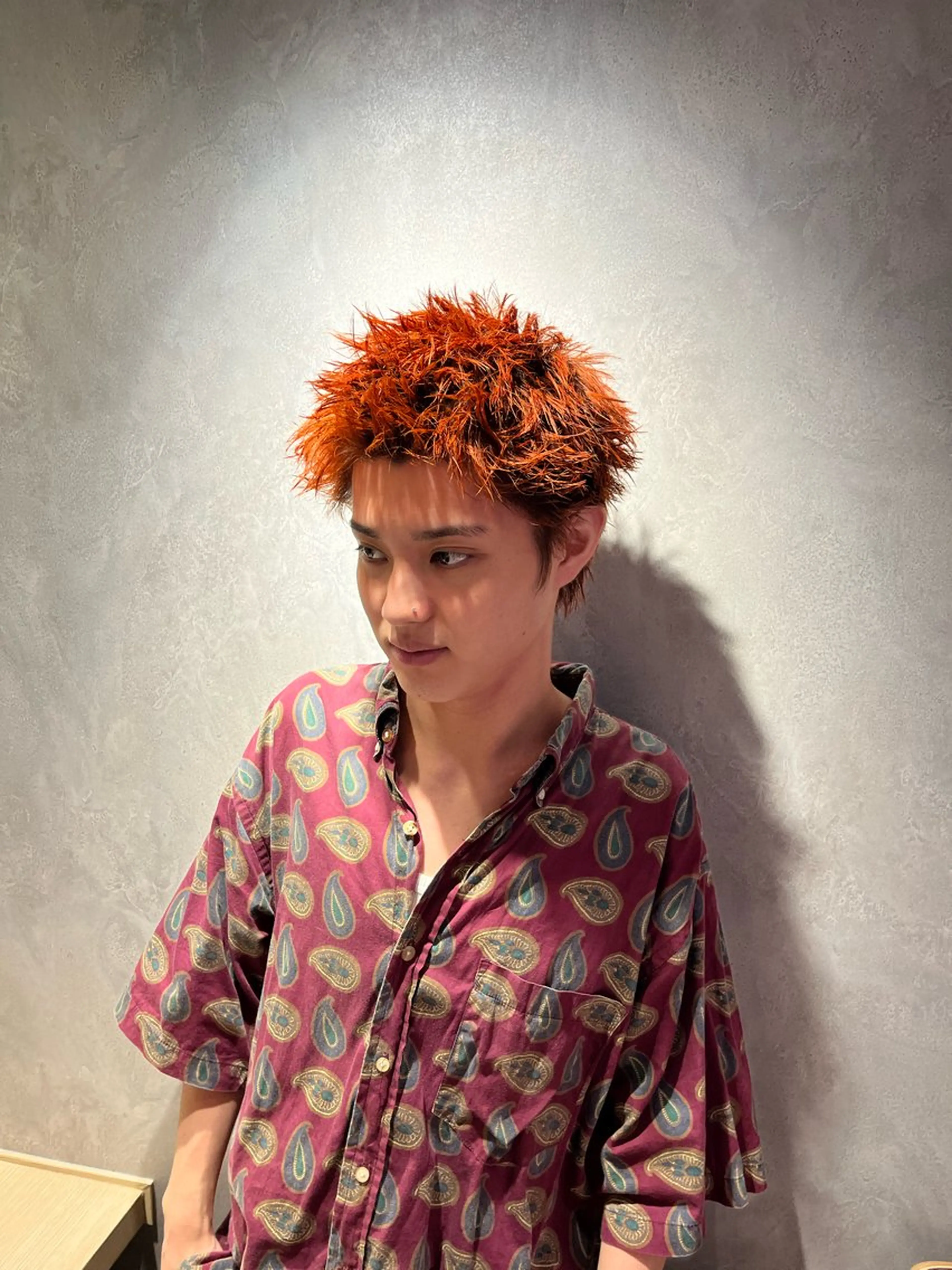 ショート シャドウパーマ/ピン パーマ/だいじゅのヘアスタイル