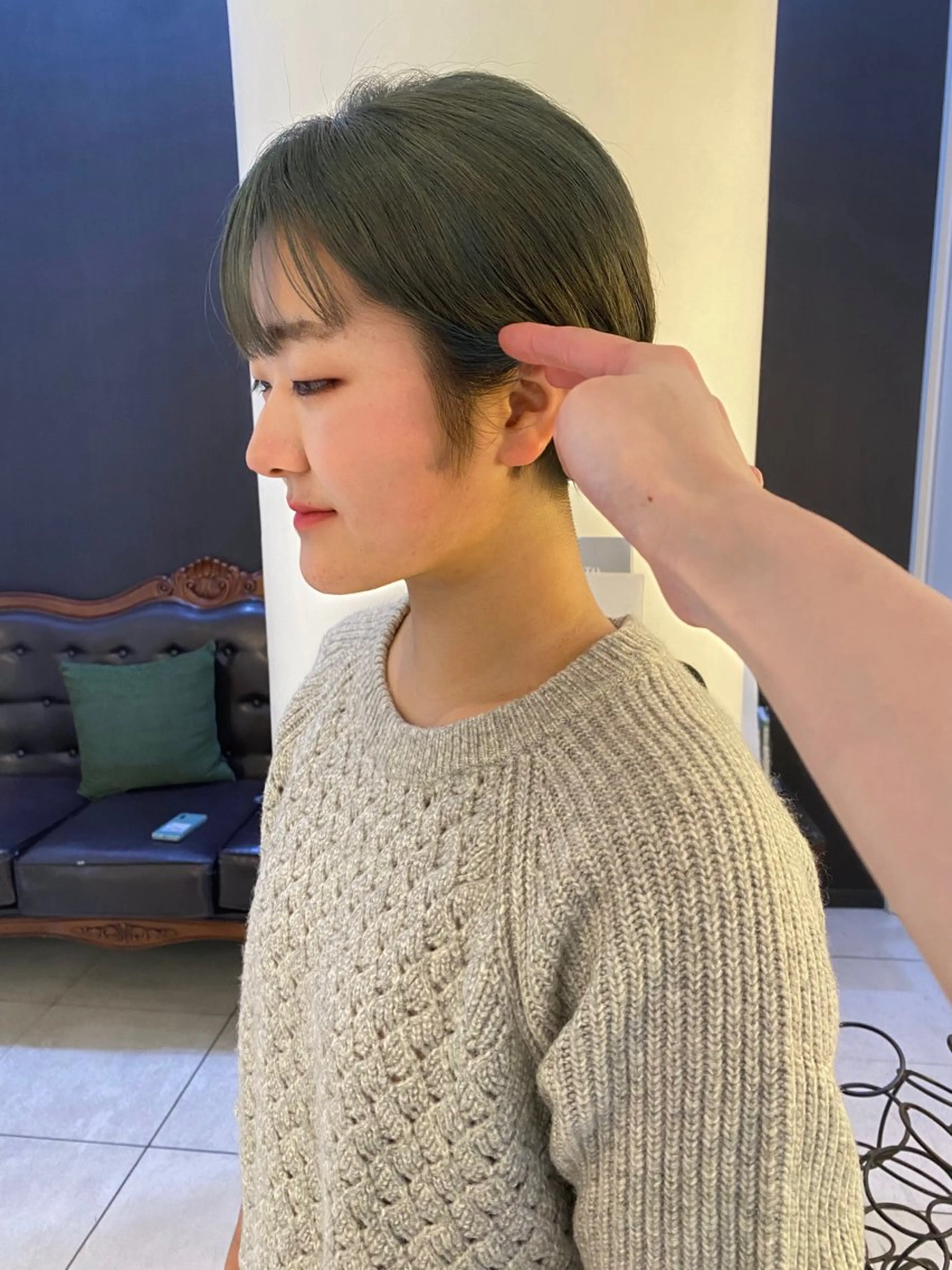 ショート カラー ブリーチ カット ヘアカラー トリートメント mai / linoah˚✧のヘアスタイル