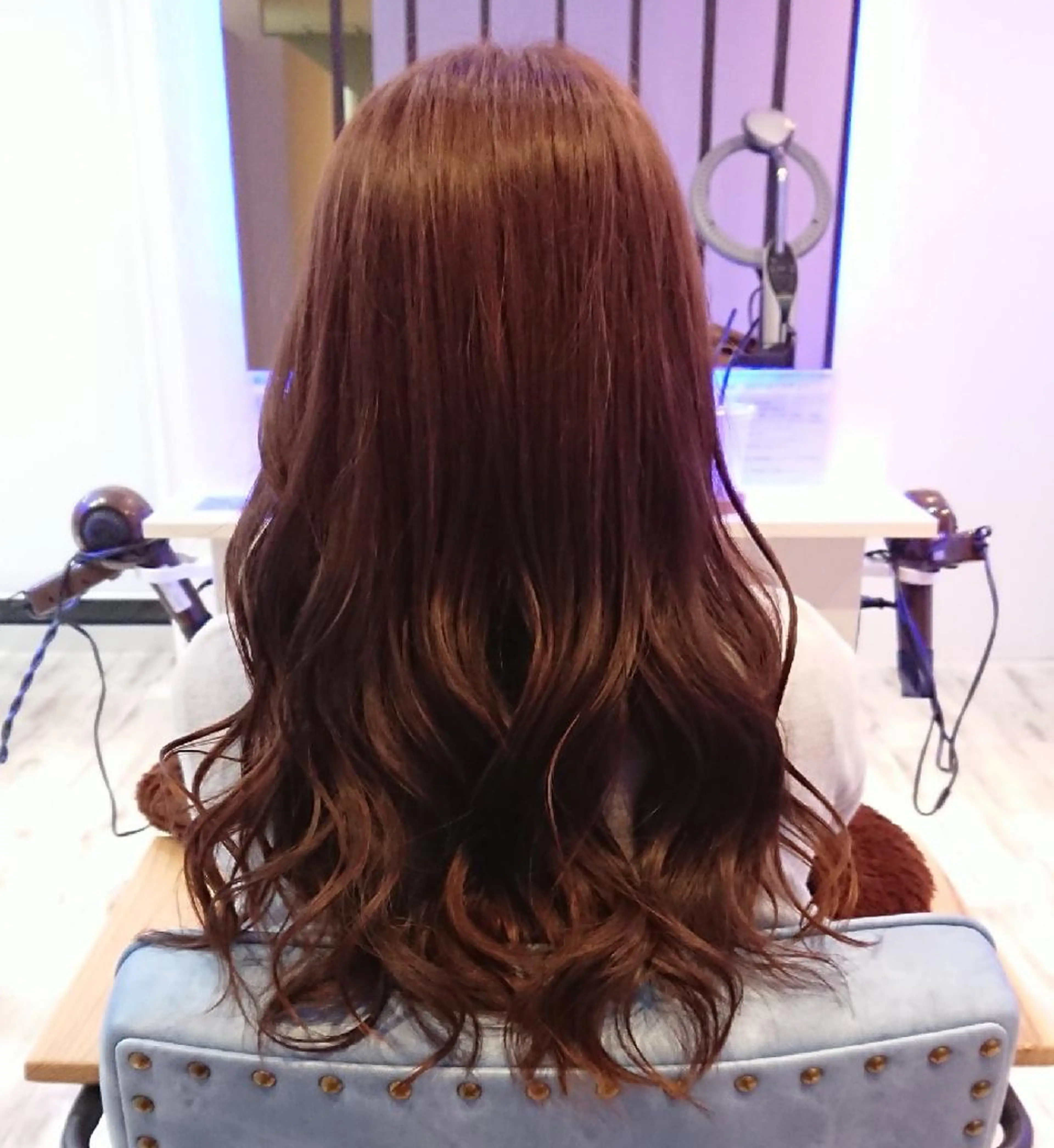 ロング カラー ヘアアレンジ 小林 伸行のヘアスタイル