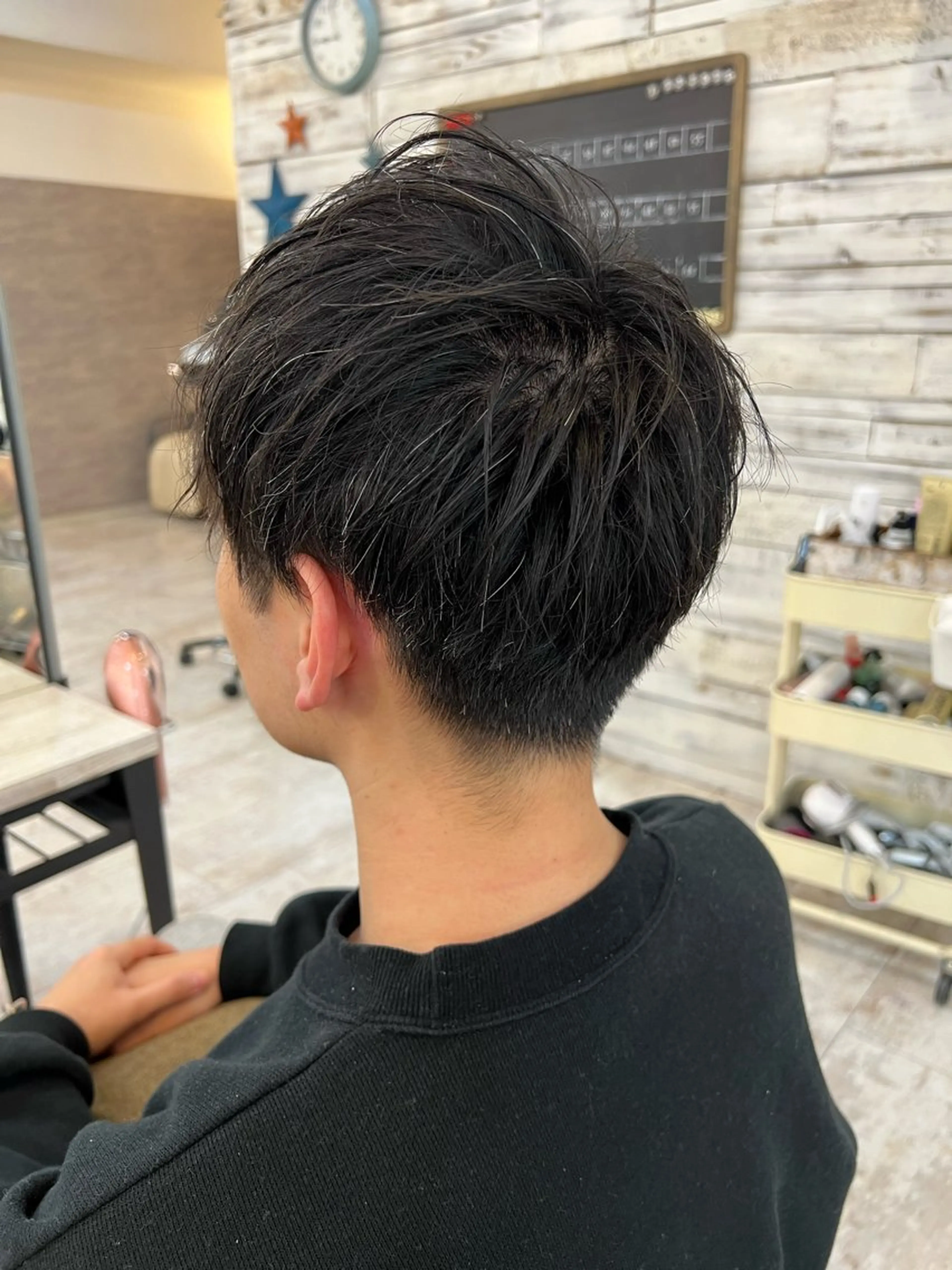 メンズ plaatje ハルトのヘアスタイル