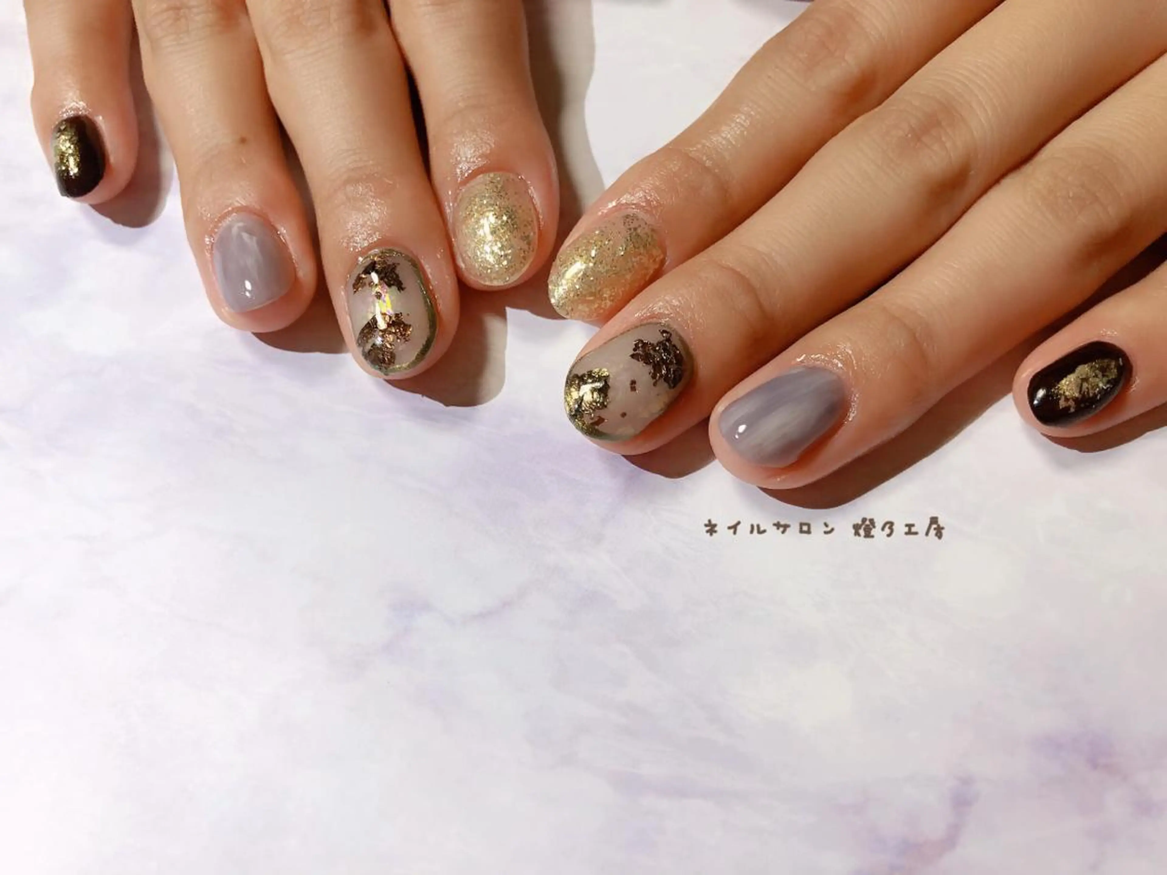 ネイル ハンドネイル 伊藤 美里のネイルデザイン