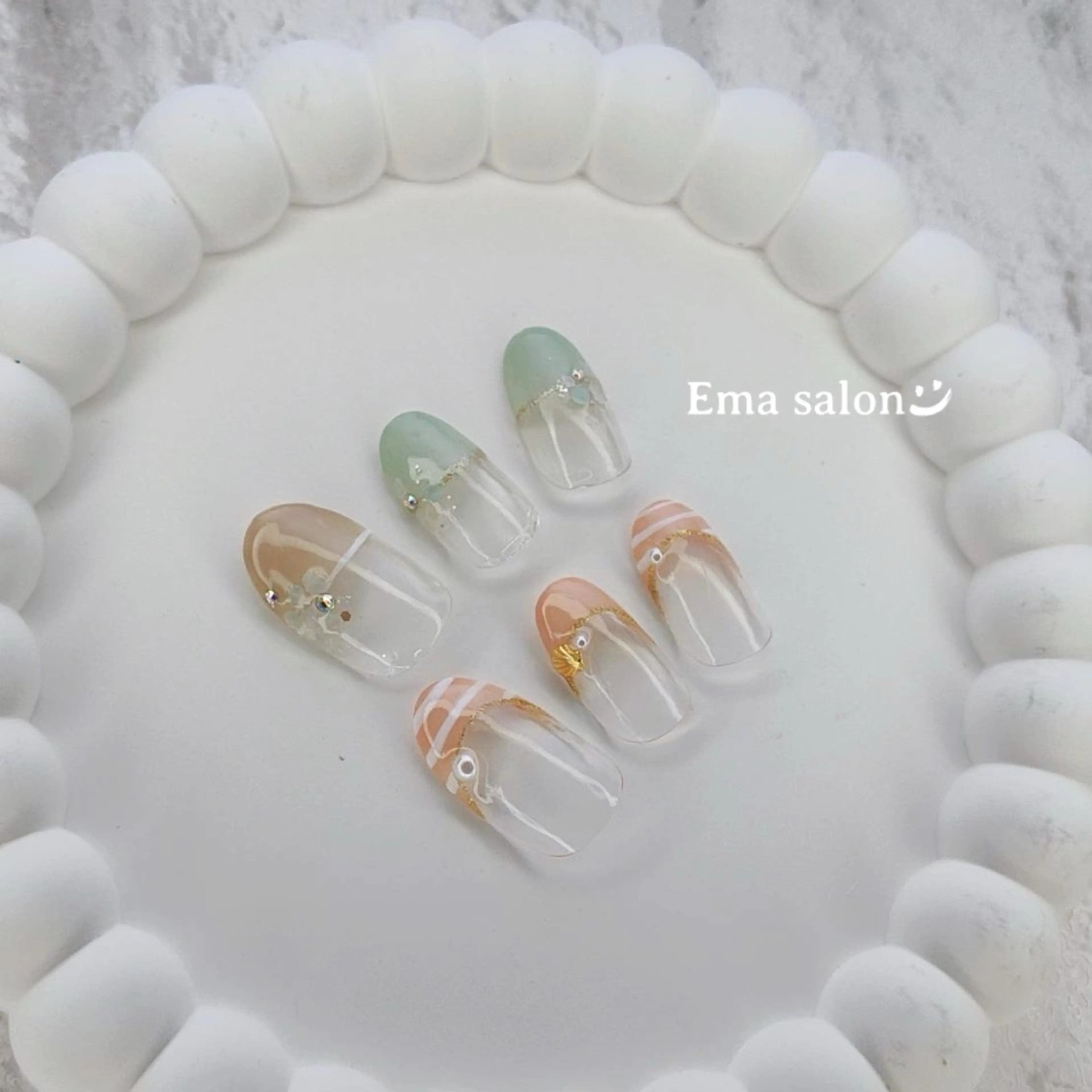 ネイル Ema salon satomiのネイルデザイン