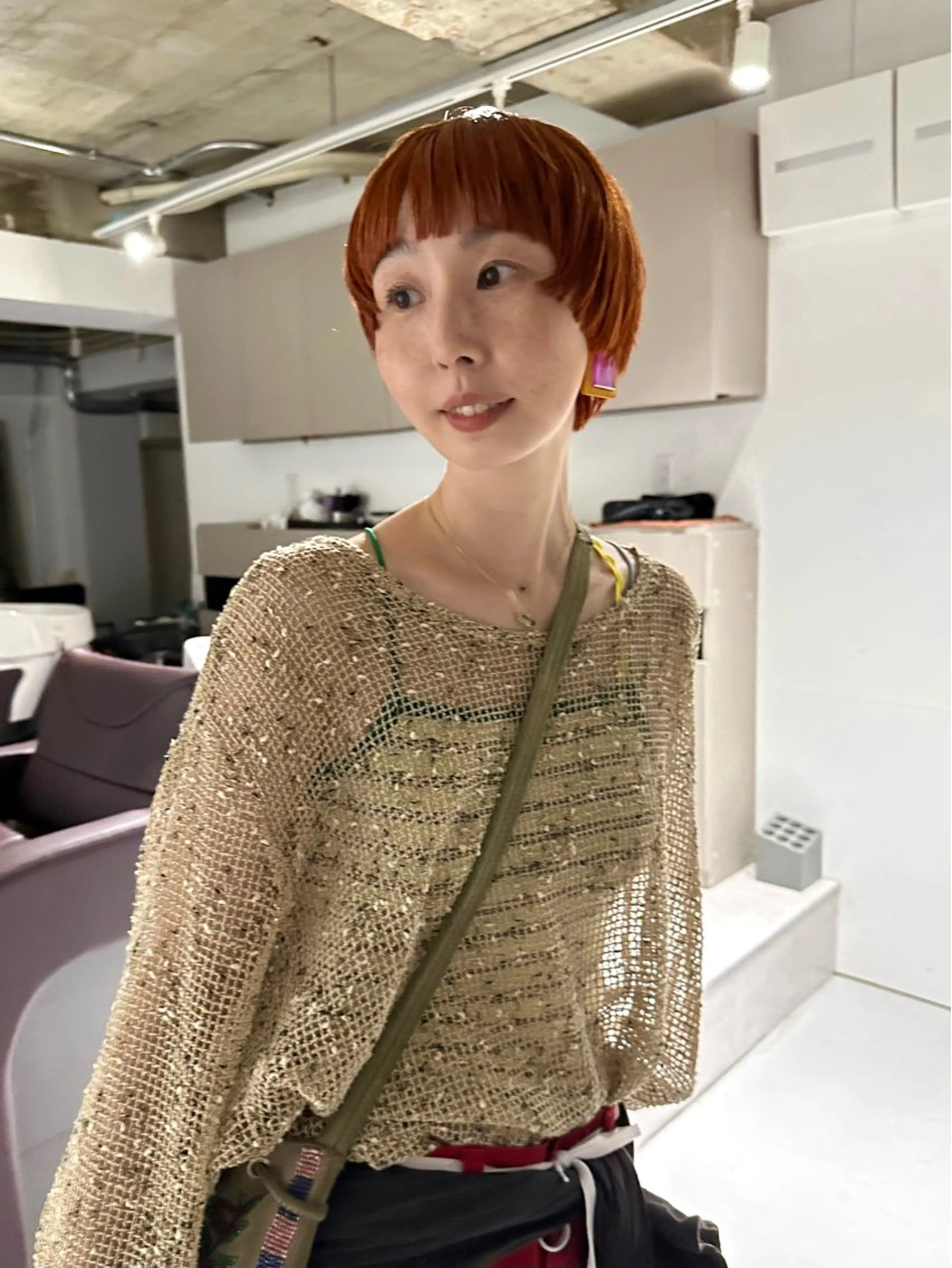 ショート カラー natsumi zenshoのヘアスタイル