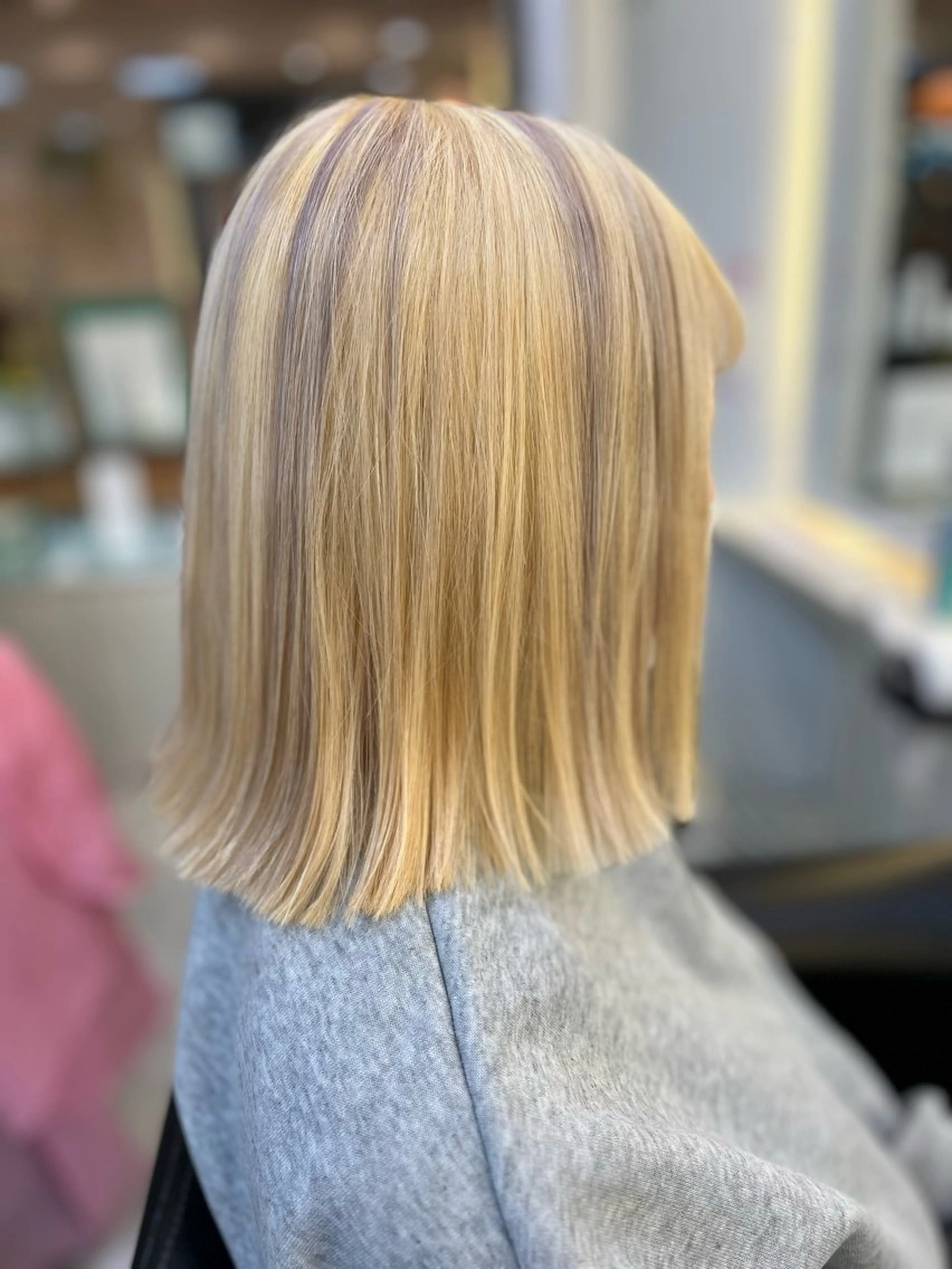 ミディアム カラー 🫧透ける艶髪🫧/ 🎀yukako🎀のヘアスタイル