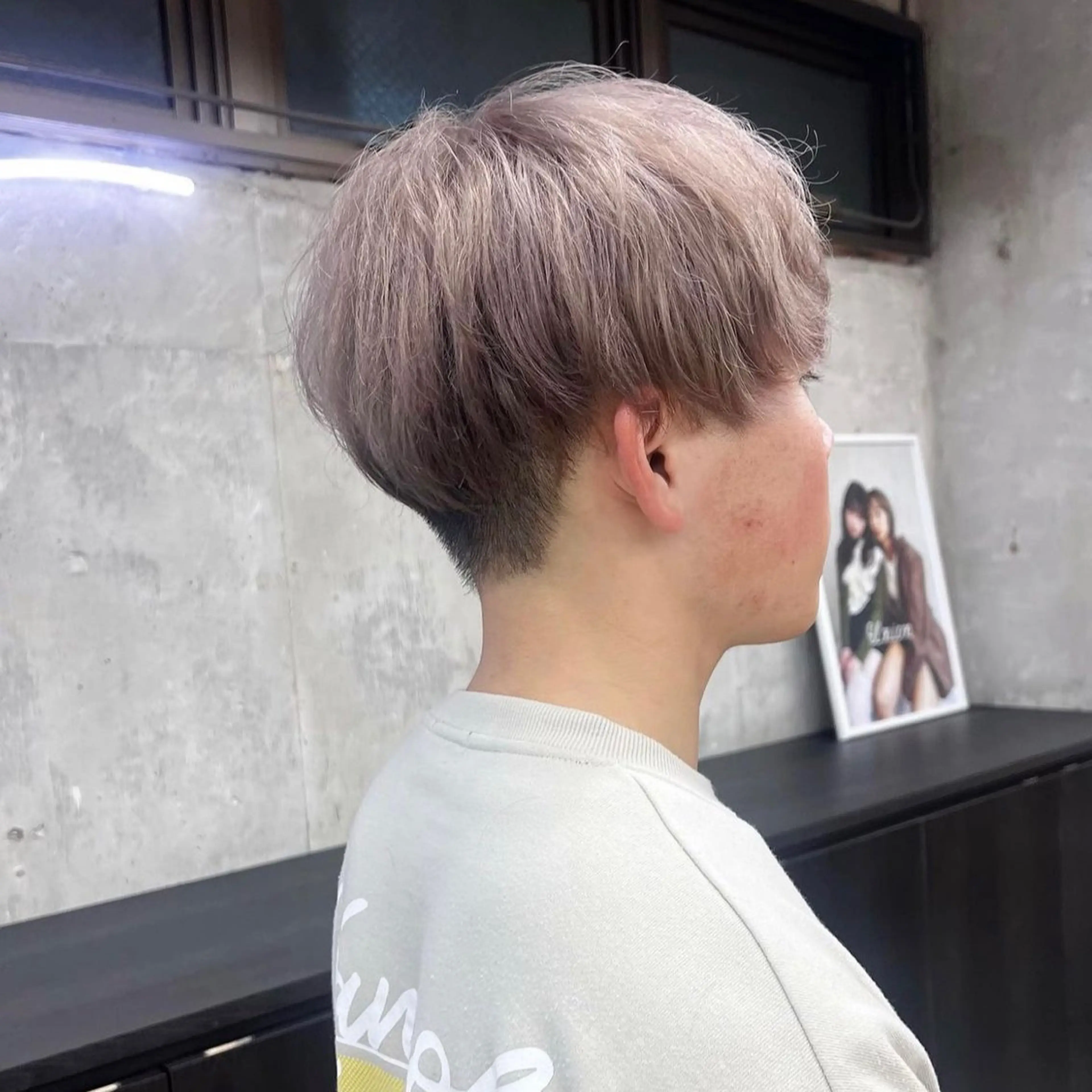 メンズ カット ヘアカラー 韓国ヘア /男女☘️ 細江 美紅のヘアスタイル