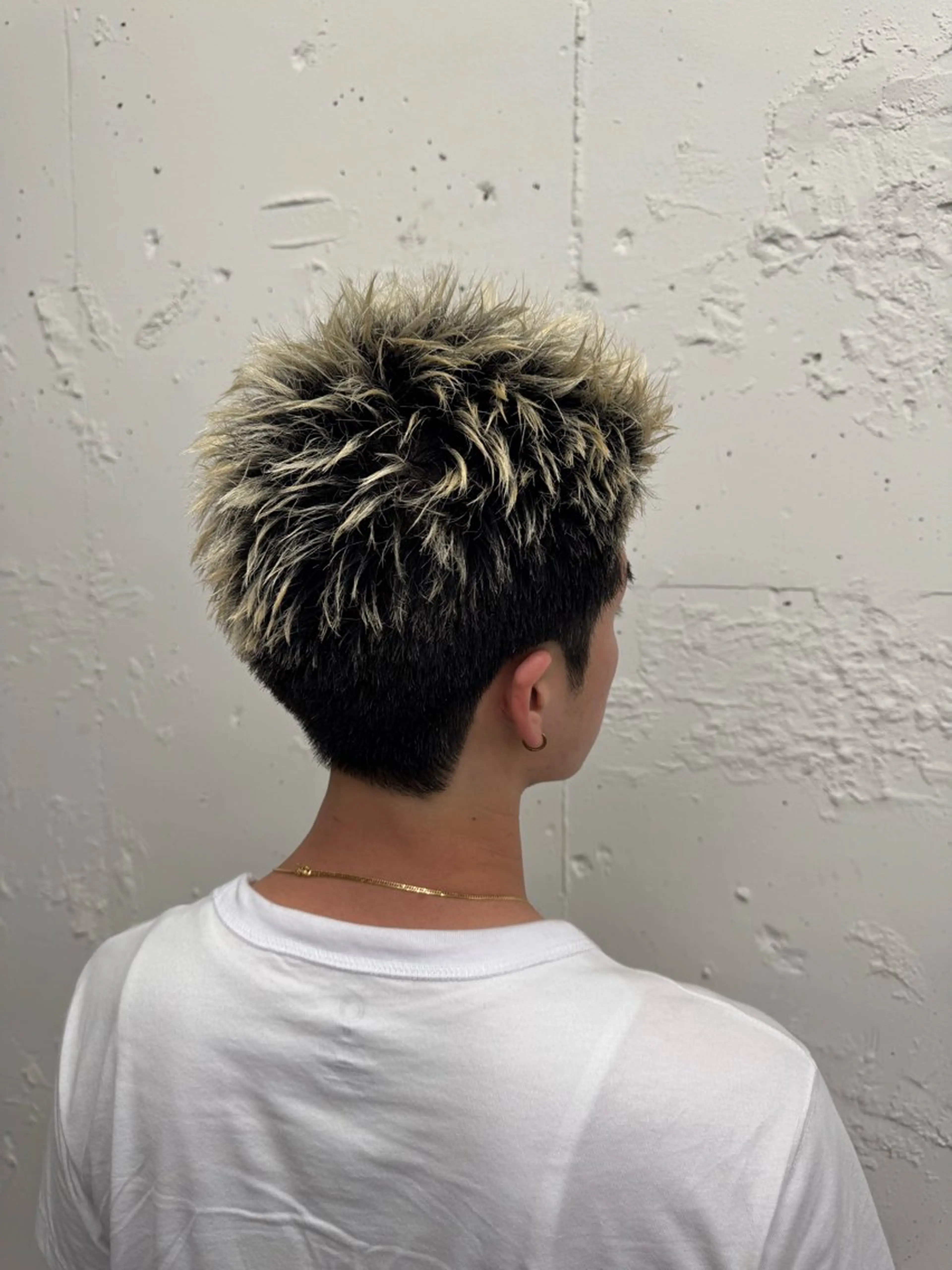 ショート メンズ ダウンパーマ フェードカット メンズハイライト メンズパーマ メンズショート カット トリートメント 💈メンズ特化💈 TASUKUのヘアスタイル